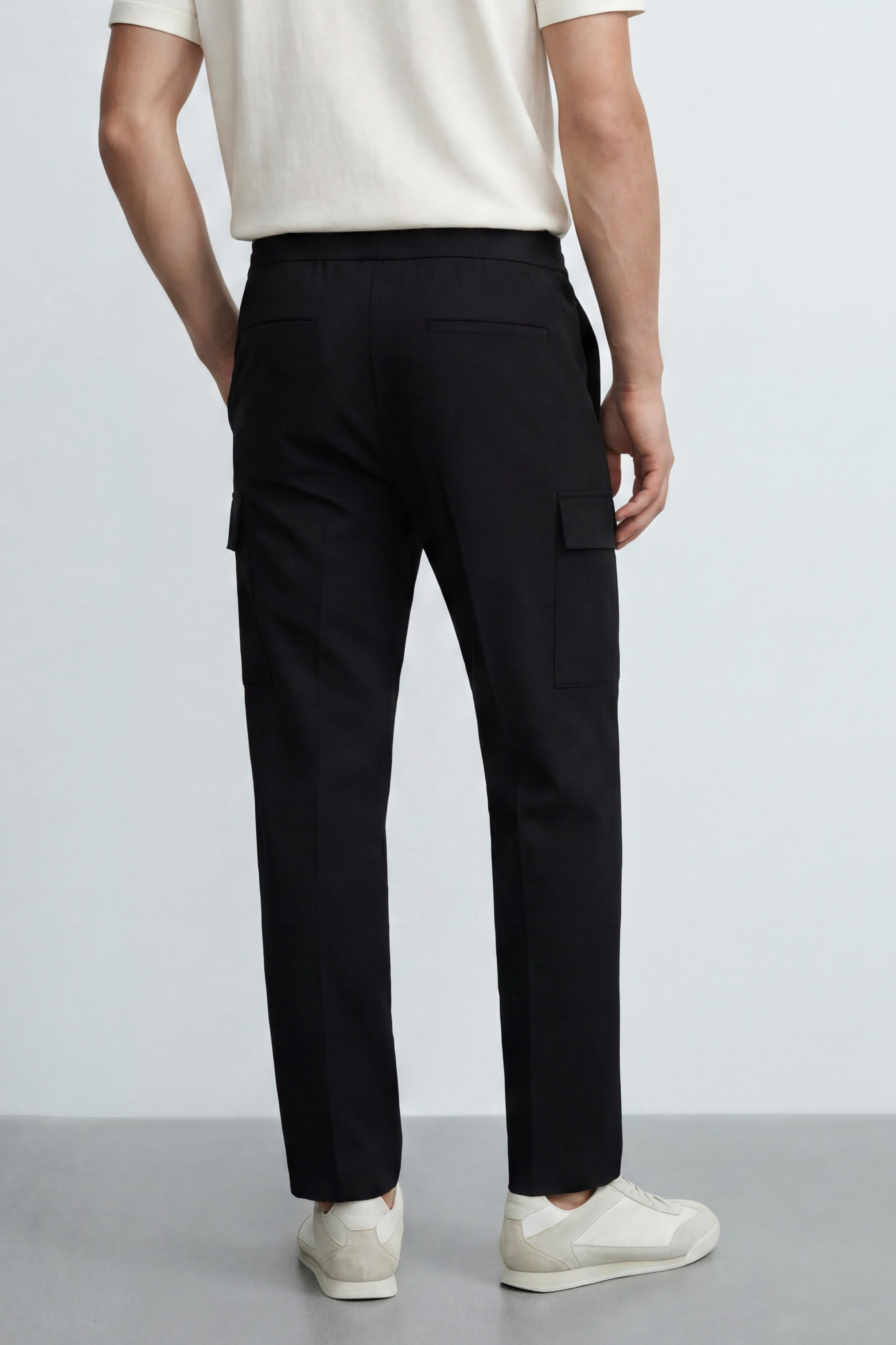 Straight Fit Tailored Pants