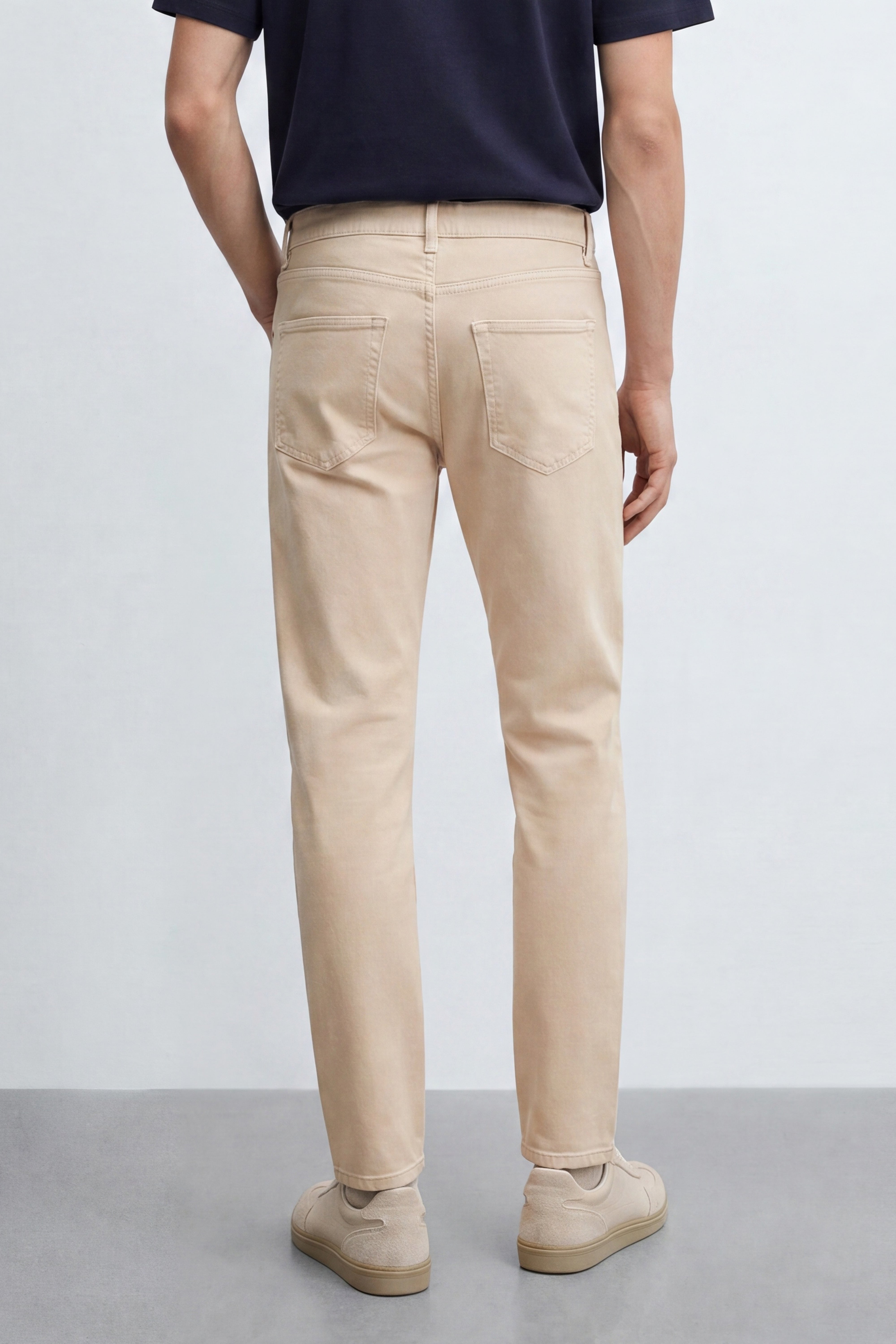Relaxed Fit Cotton Pants