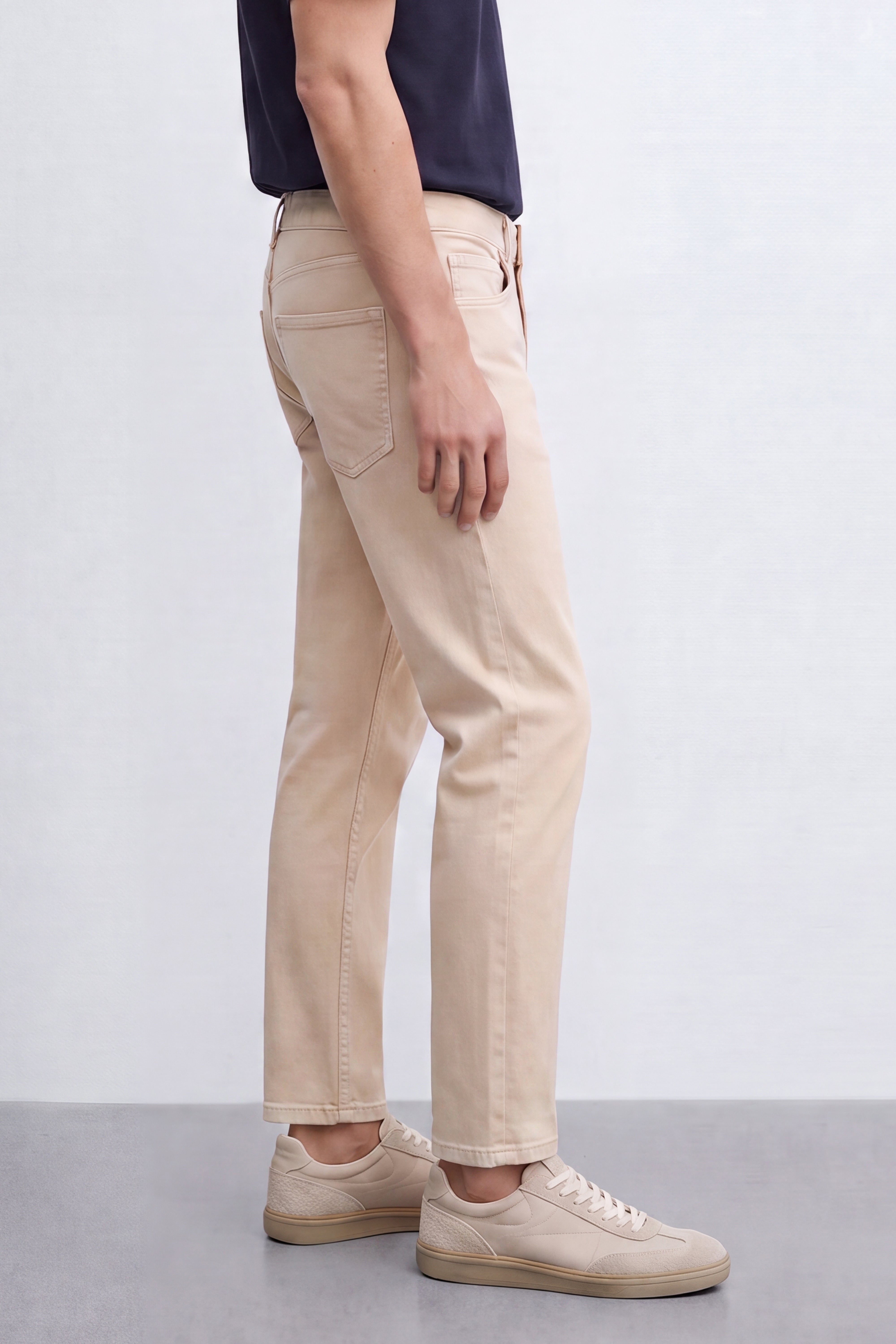 Relaxed Fit Cotton Pants