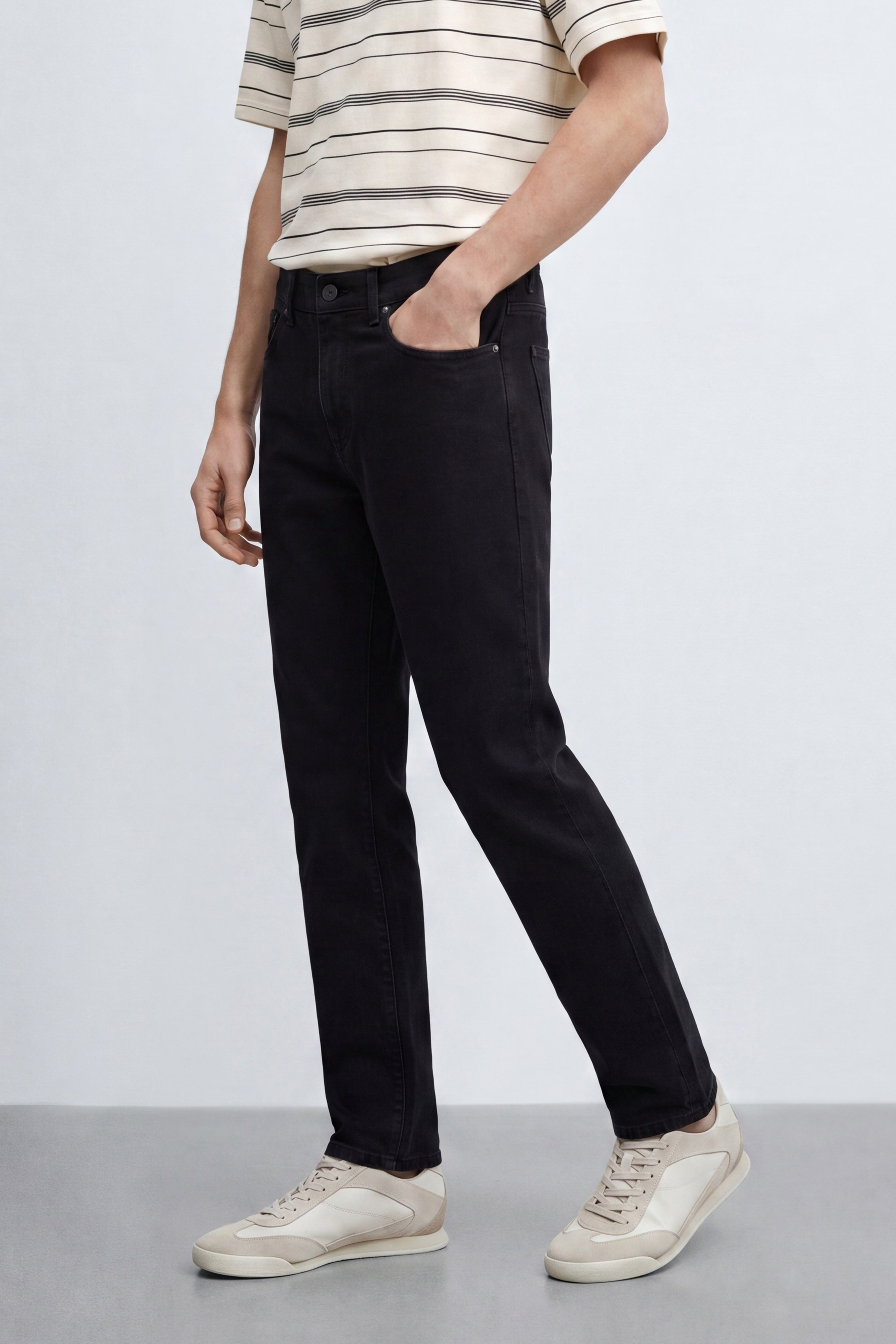 Relaxed Fit Cotton Pants