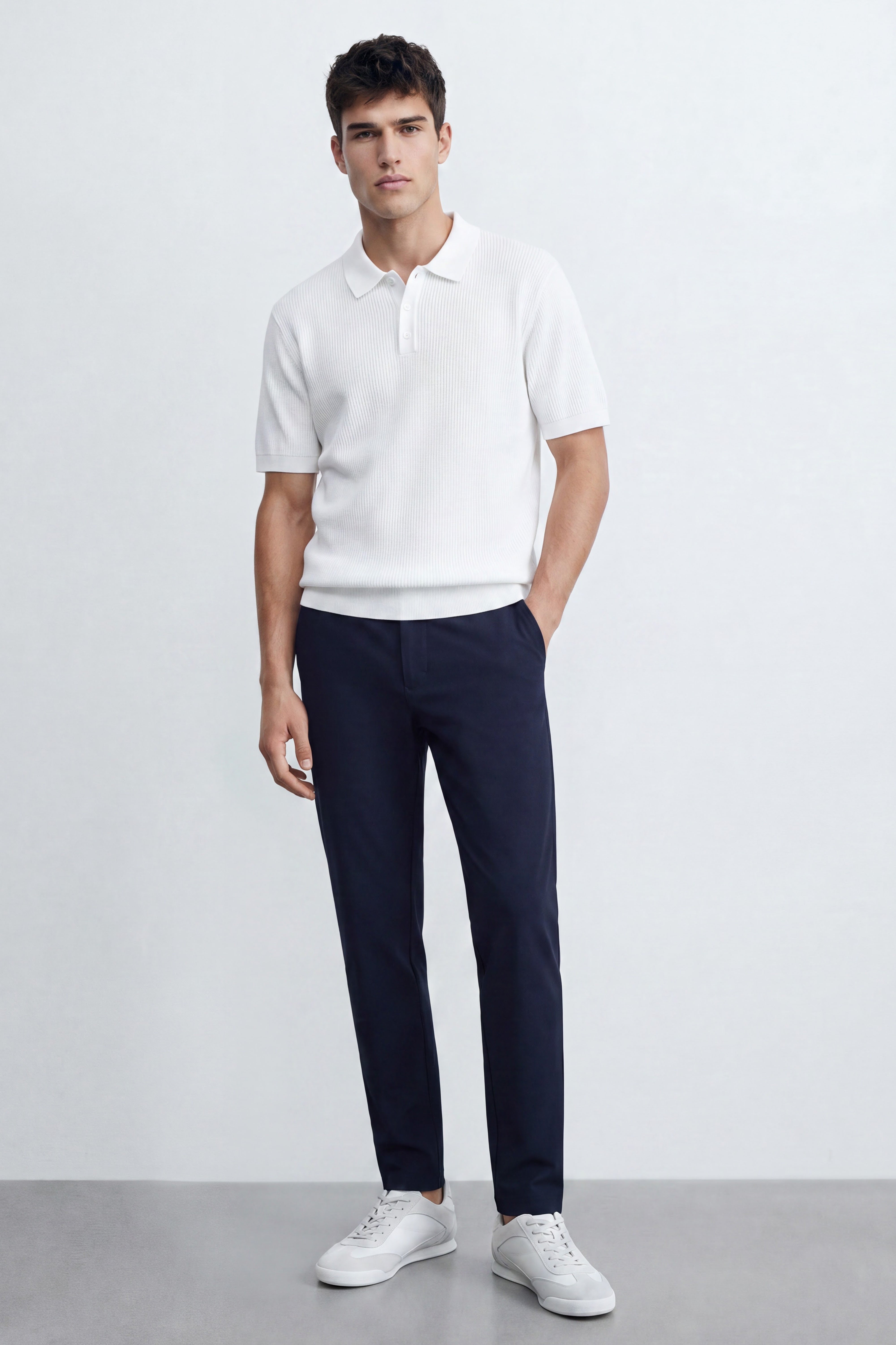 Carrot Fit Tailored Pants