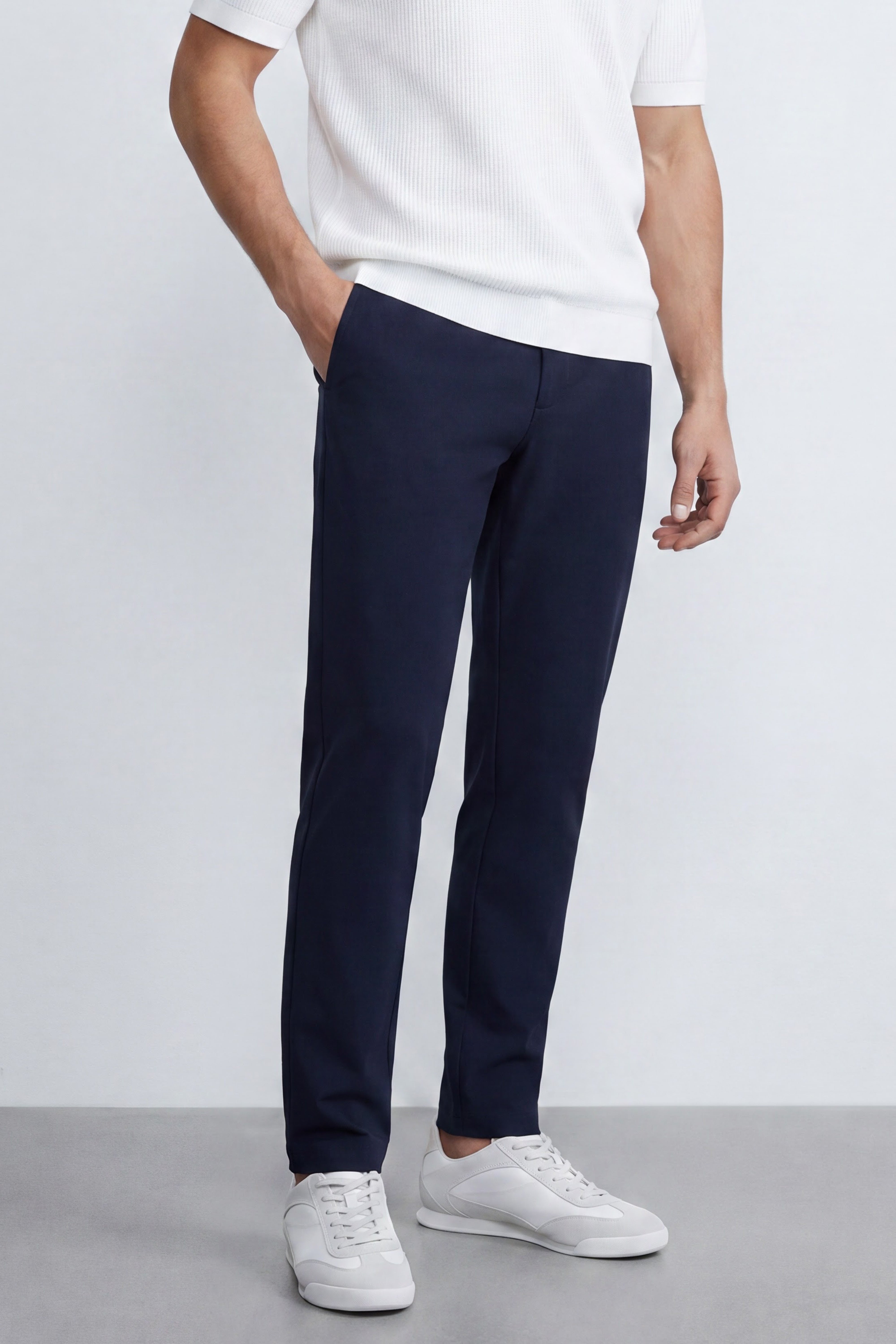 Carrot Fit Tailored Pants