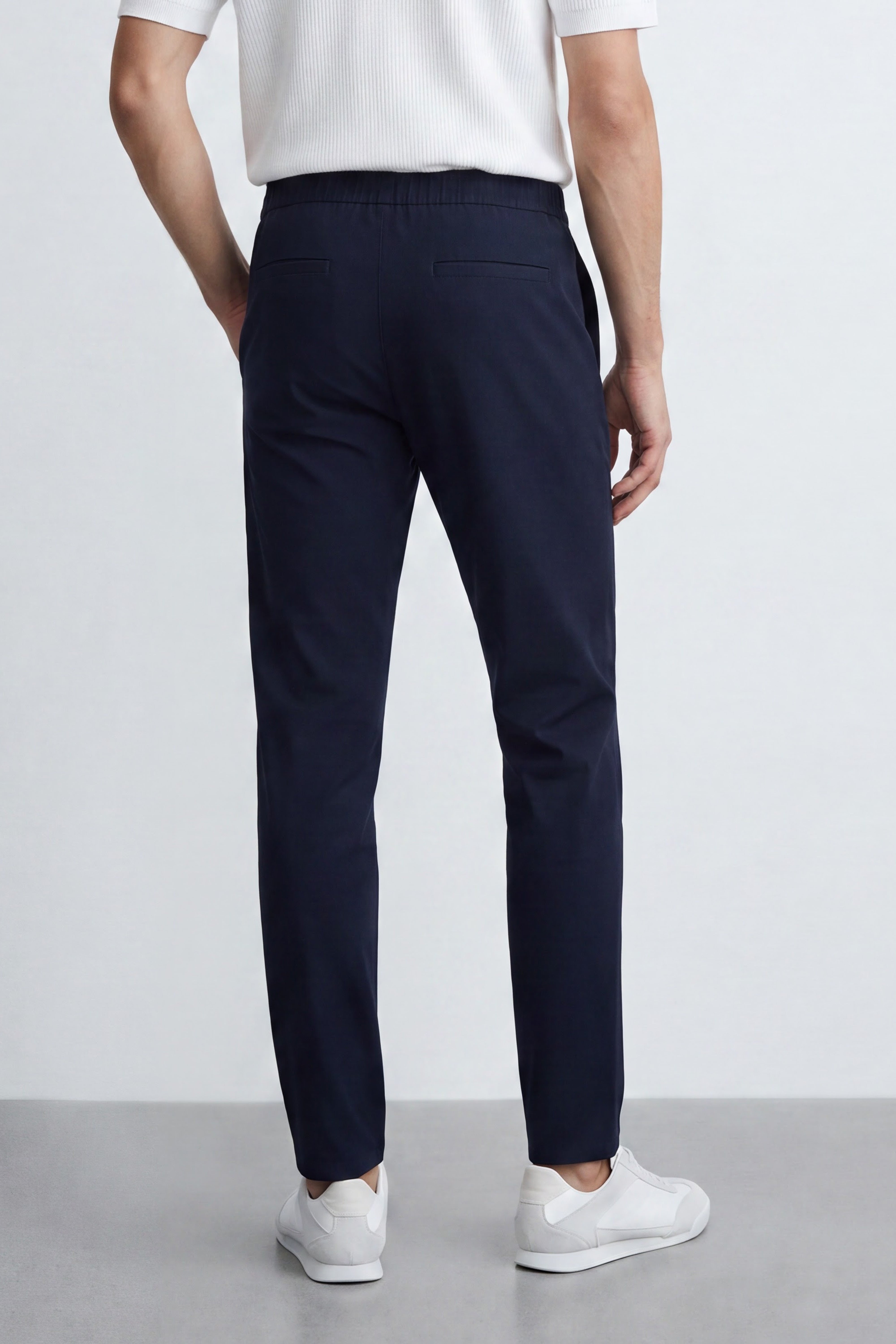 Carrot Fit Tailored Pants