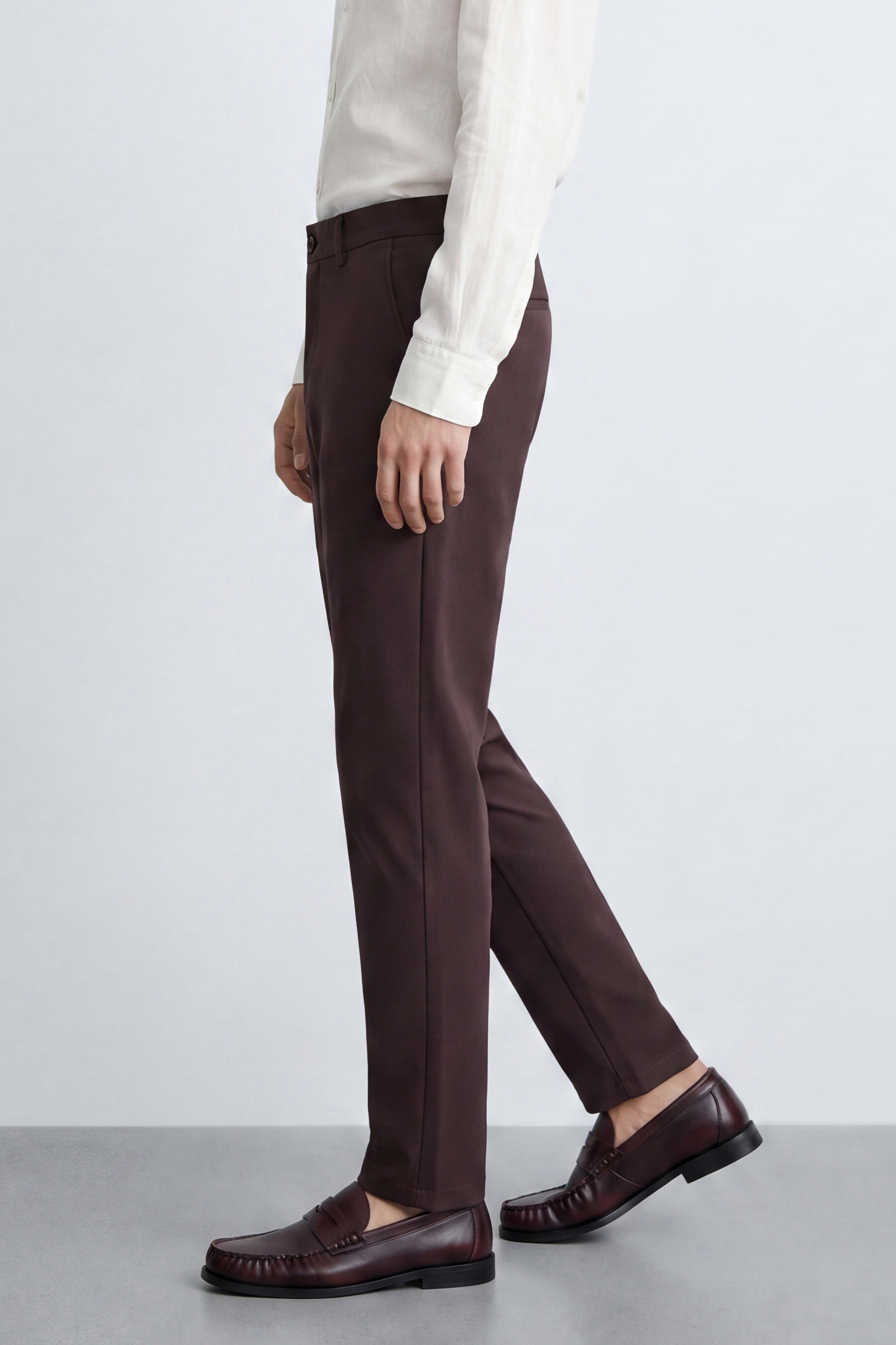 Carrot Fit Tailored Pants