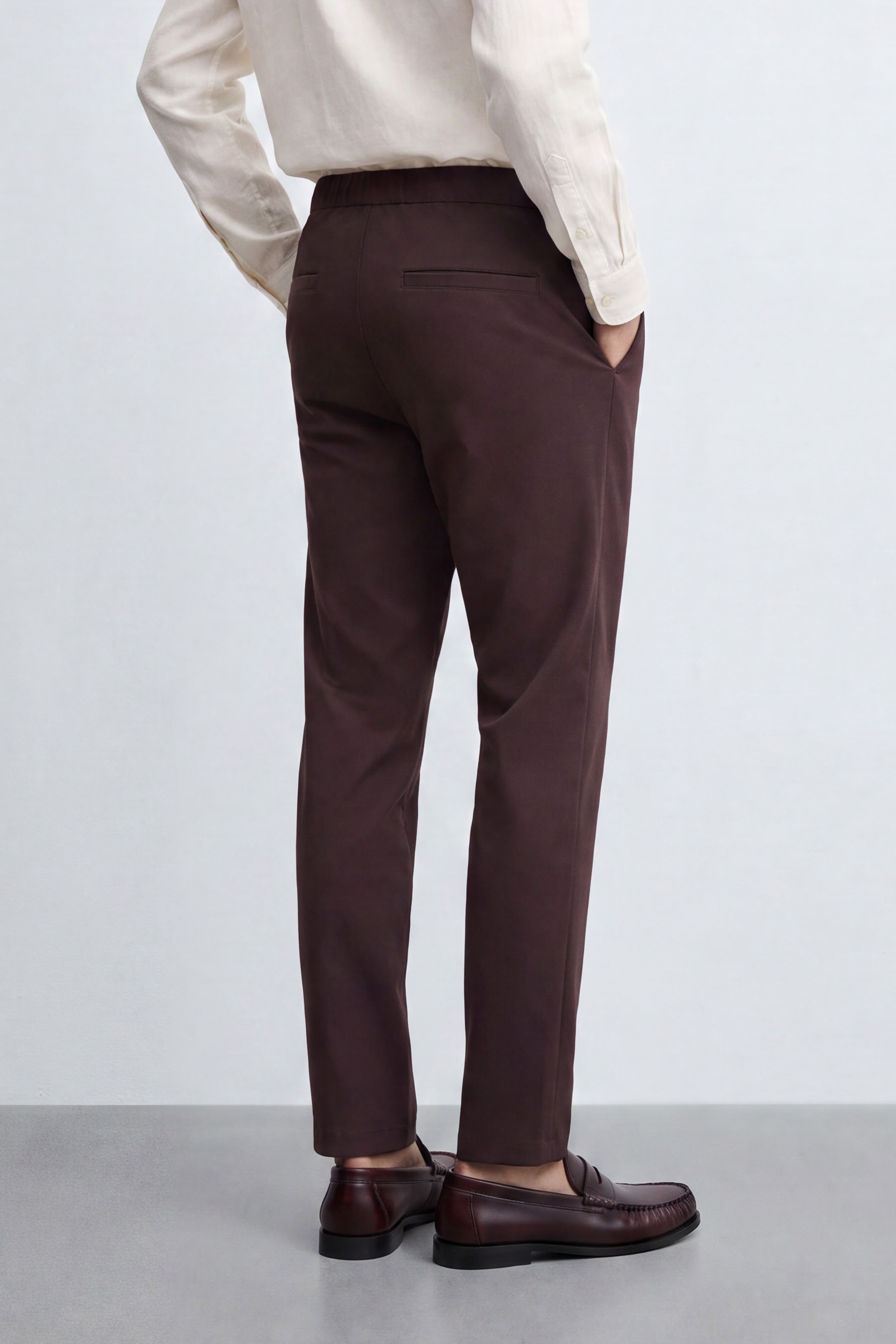 Carrot Fit Tailored Pants