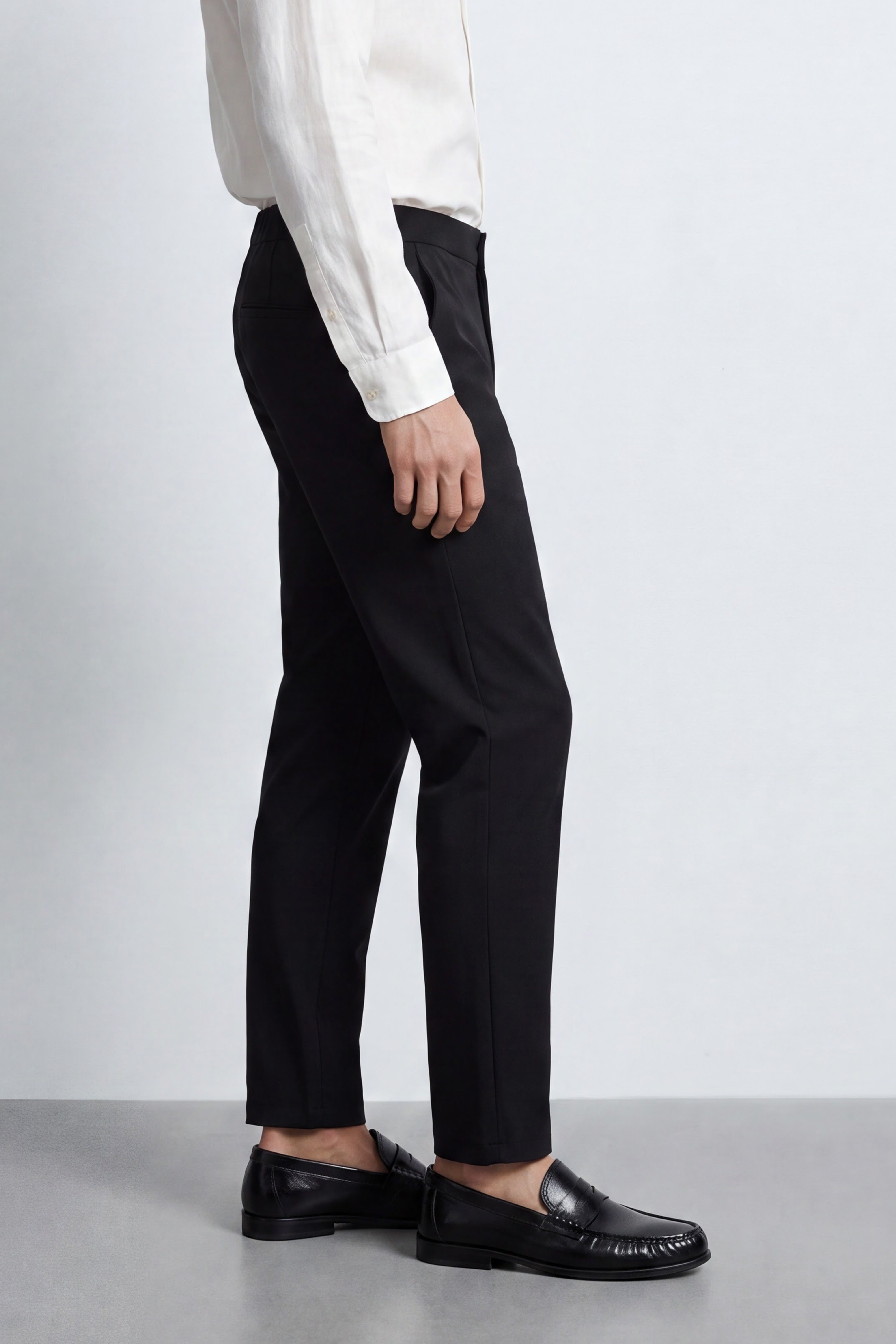 Carrot Fit Tailored Pants