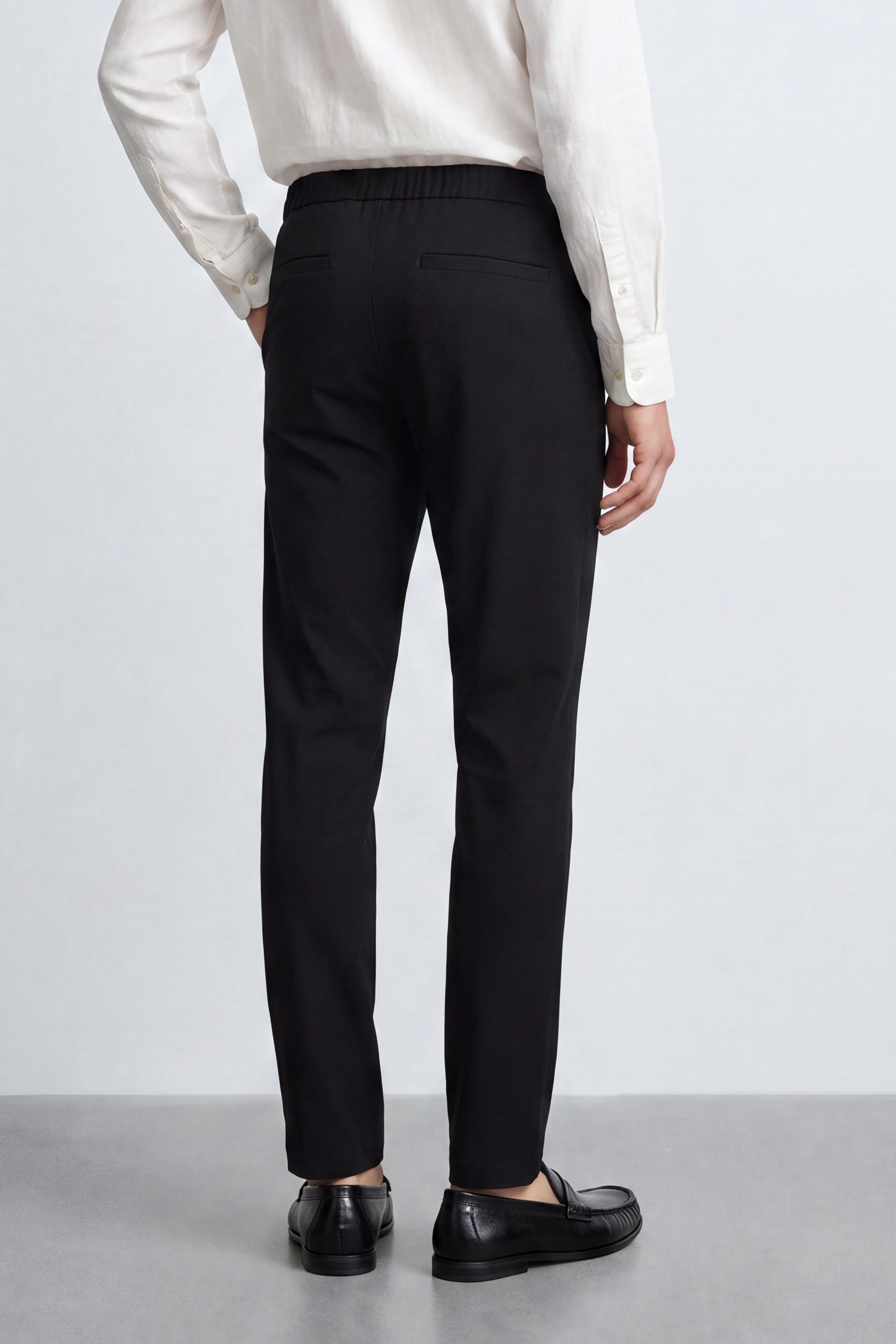Carrot Fit Tailored Pants