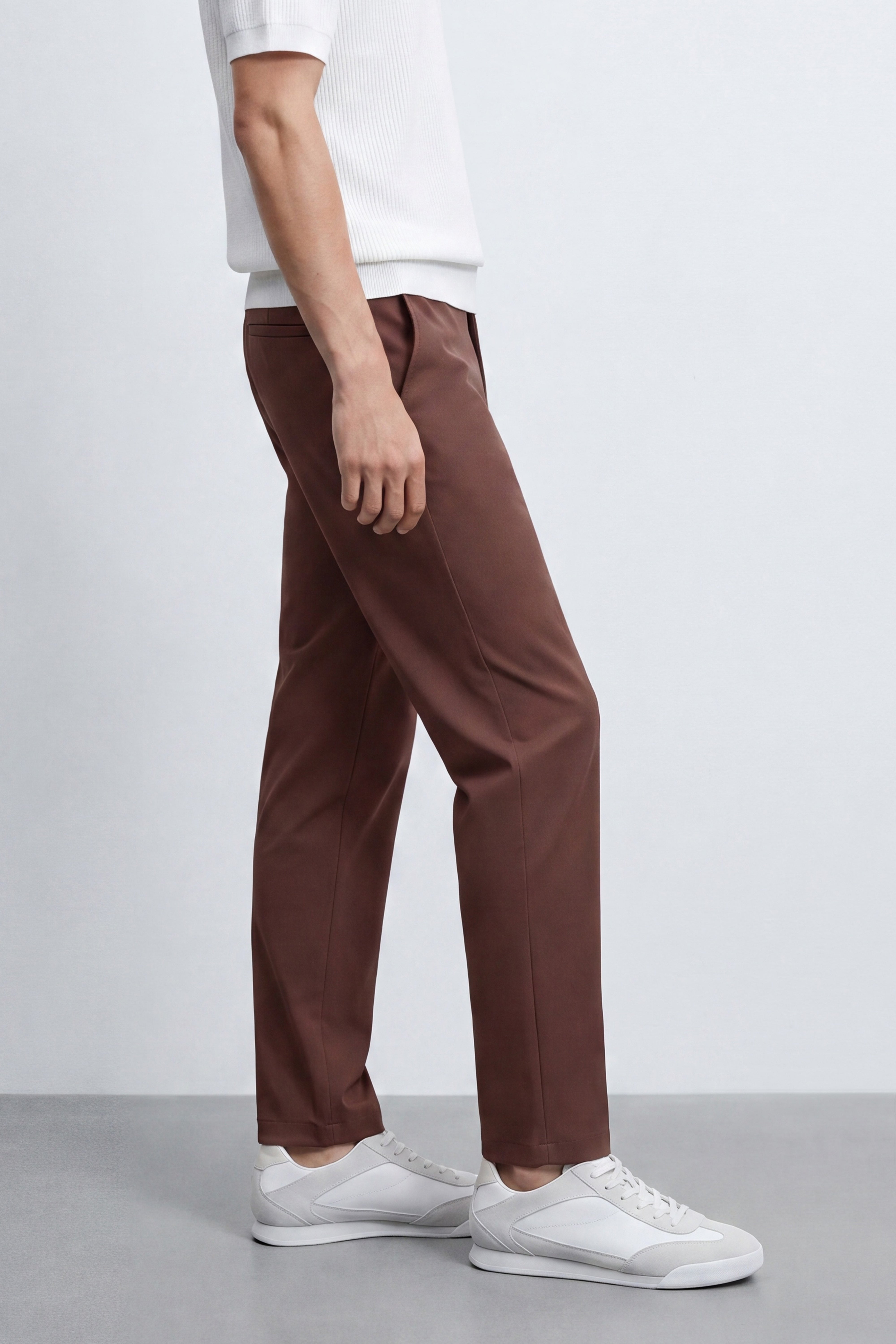 Carrot Fit Tailored Pants