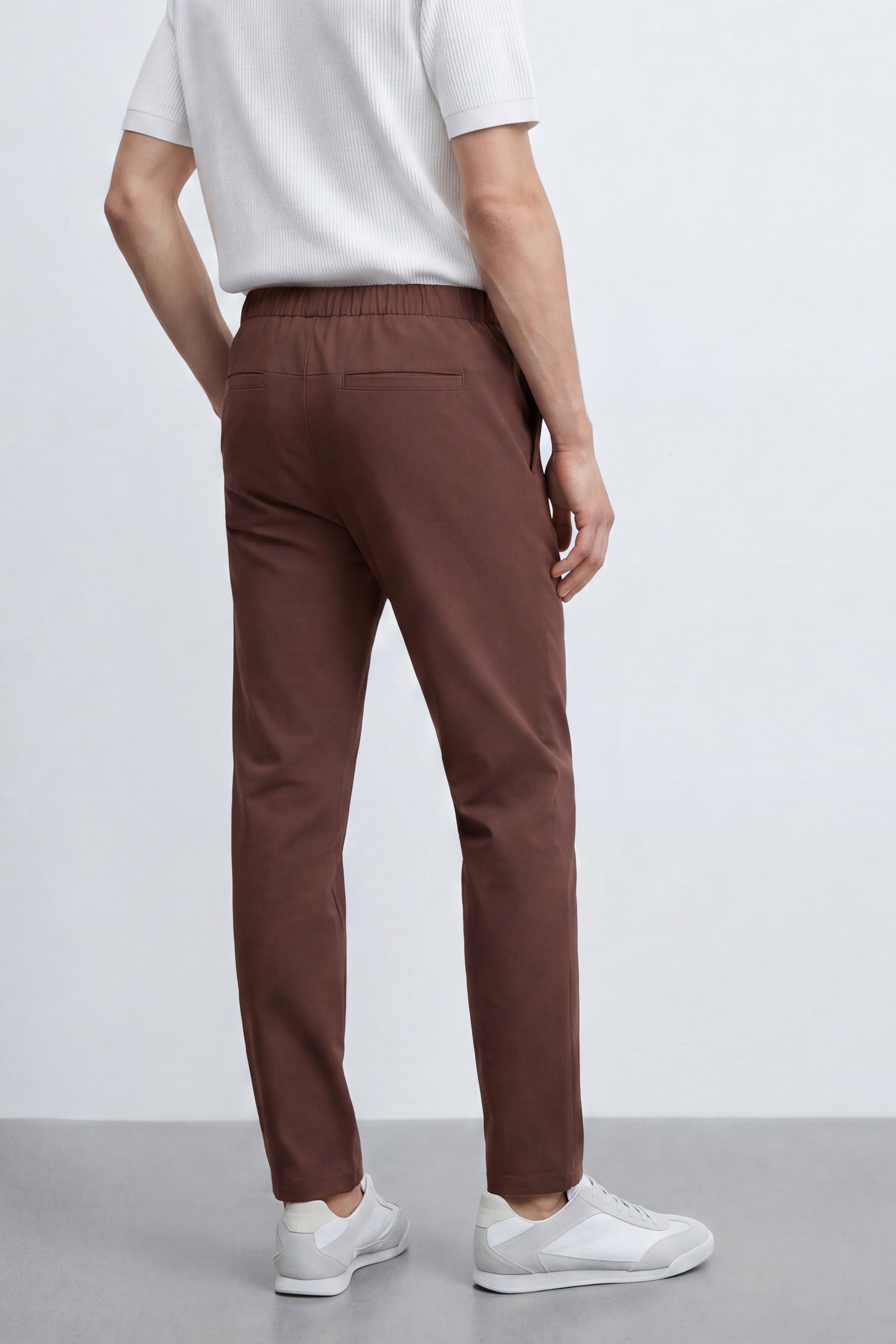 Carrot Fit Tailored Pants