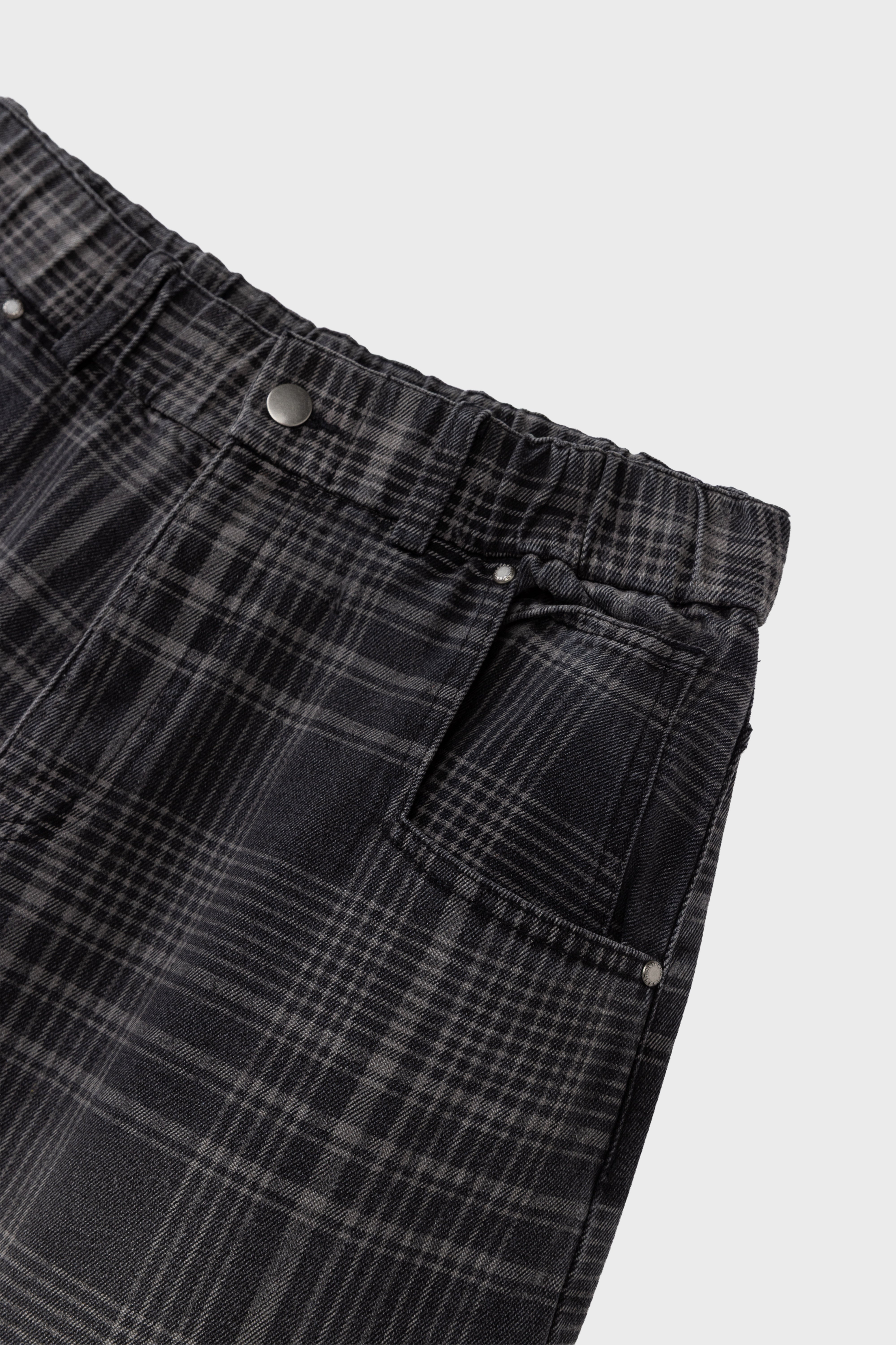 Tailored Cotton Blend Pants
