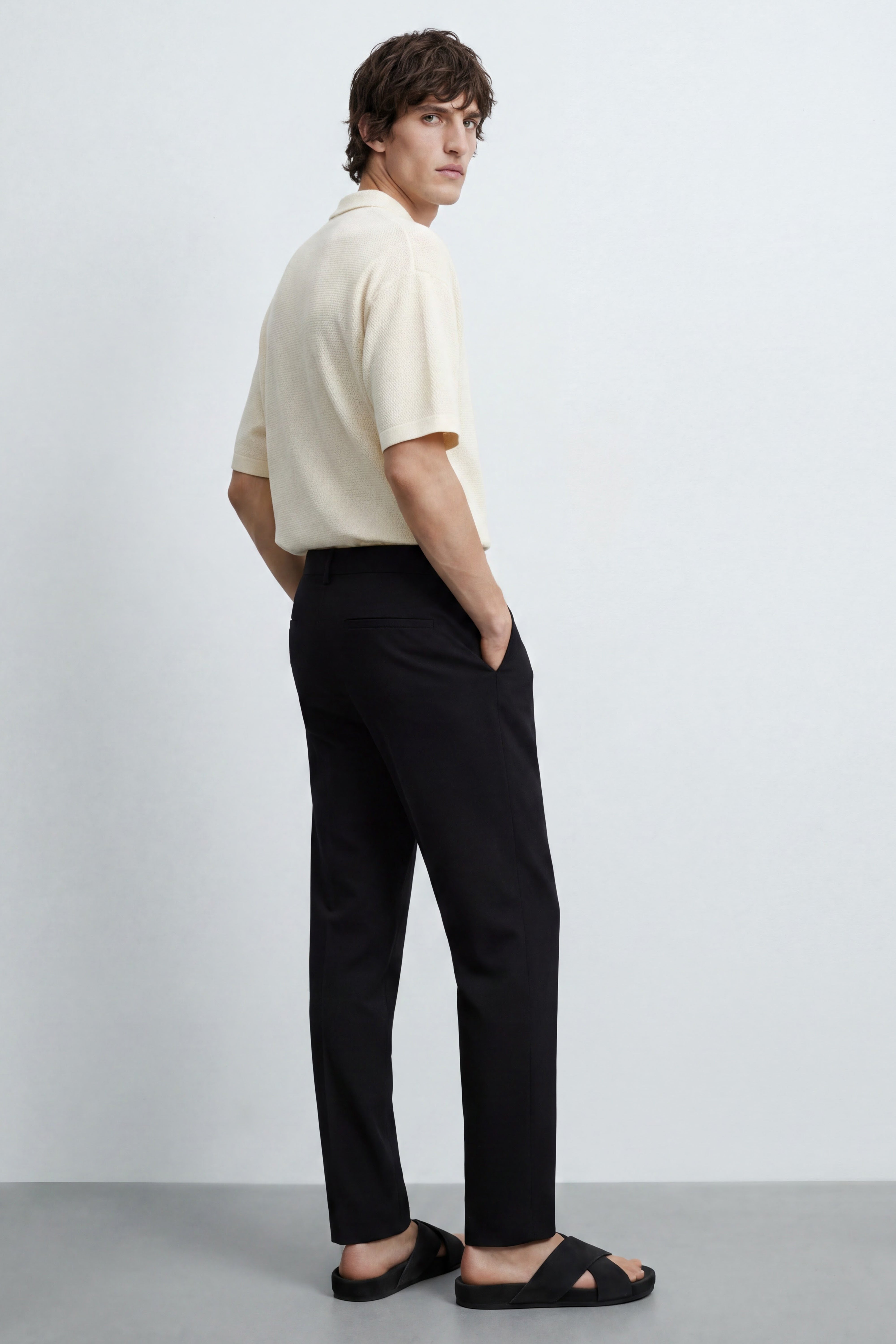 Oversized Fit Tailored Trousers