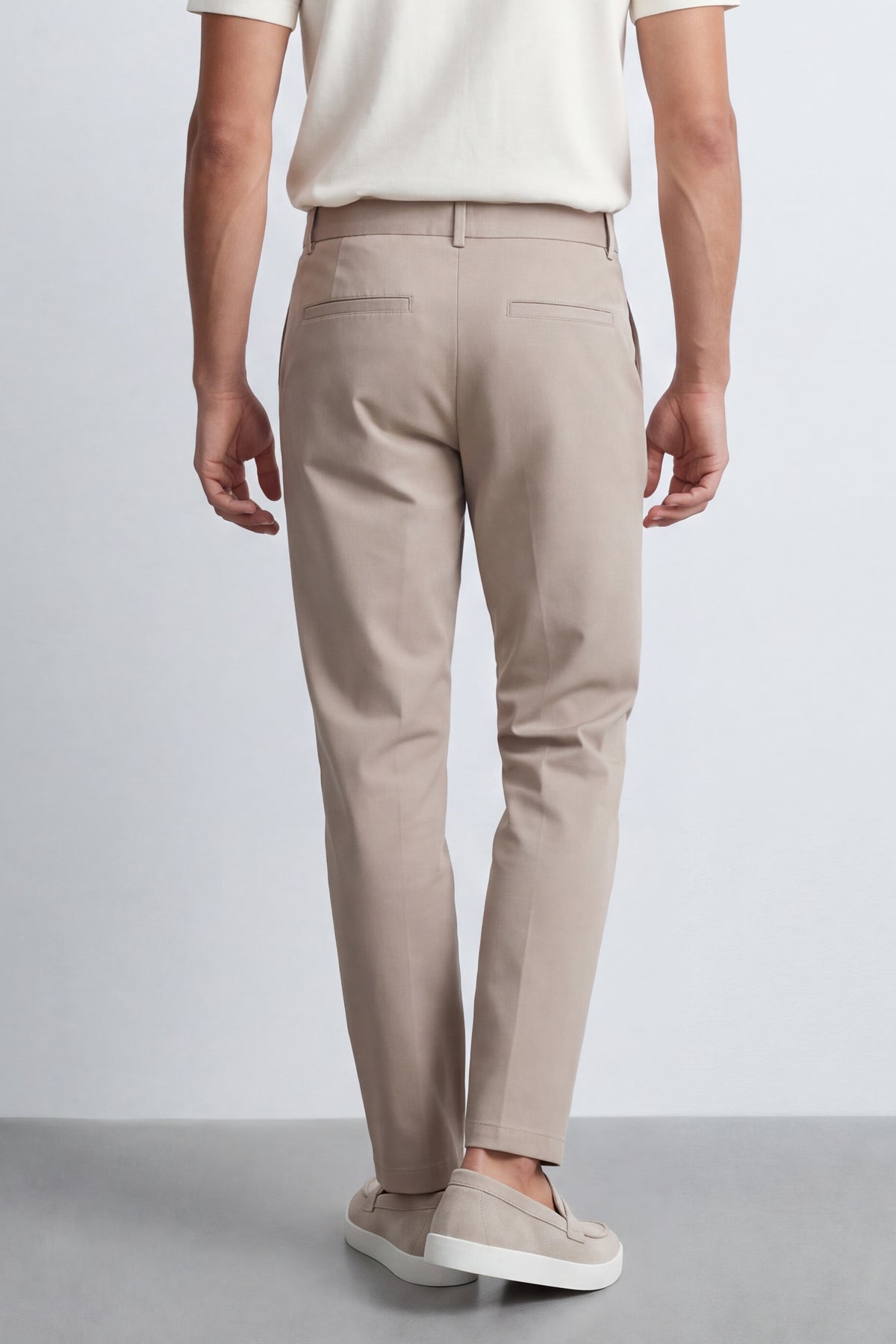Carrot Fit Semi Tailored Pants