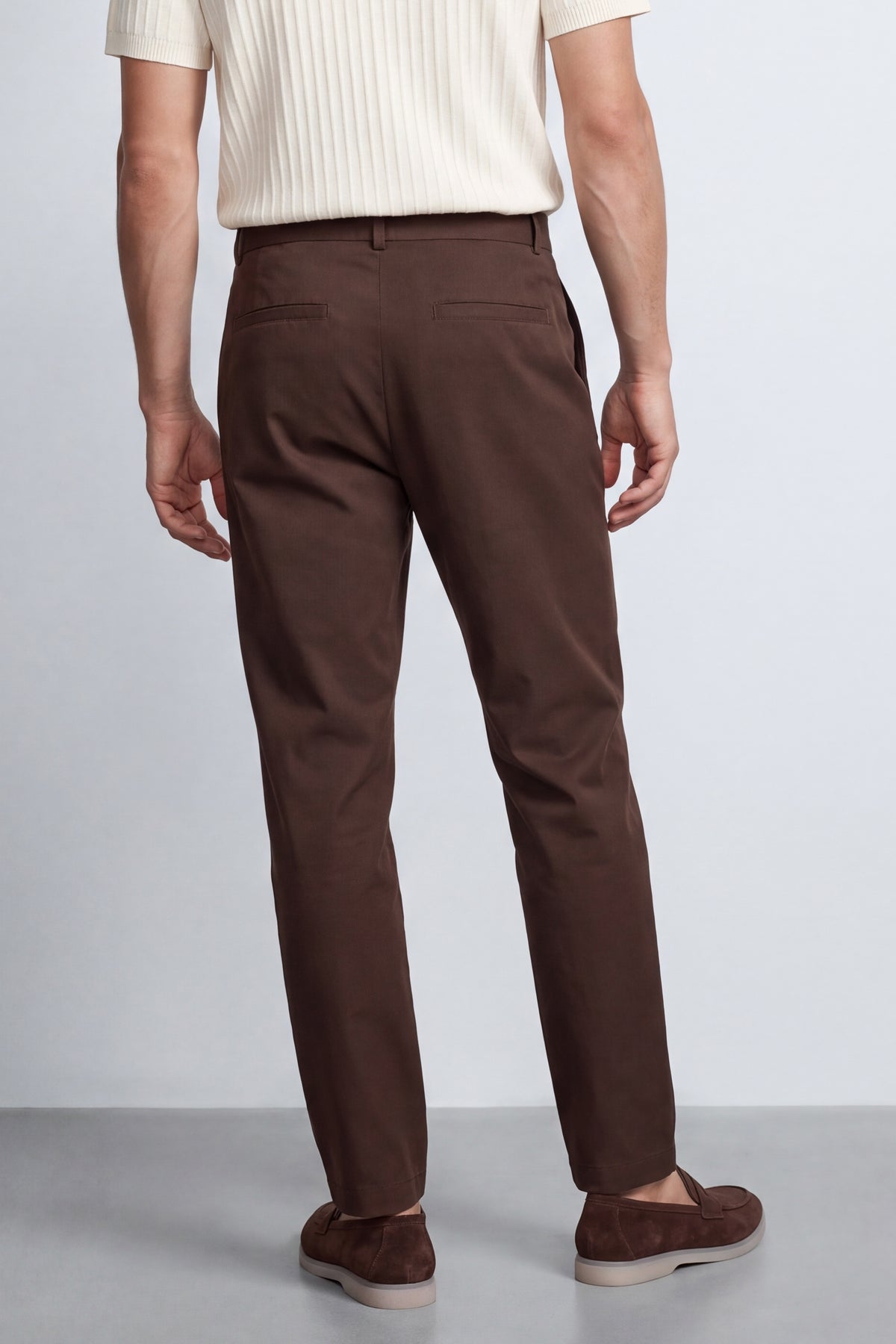 Carrot Fit Semi Tailored Pants