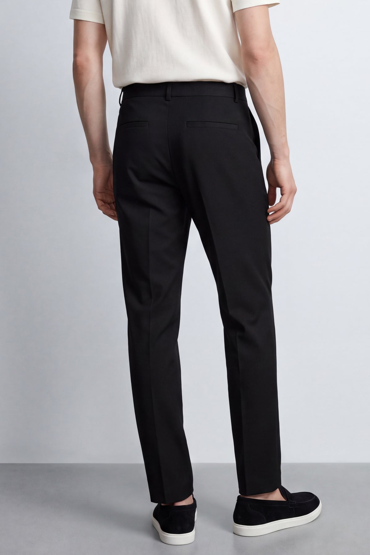 Carrot Fit Semi Tailored Pants
