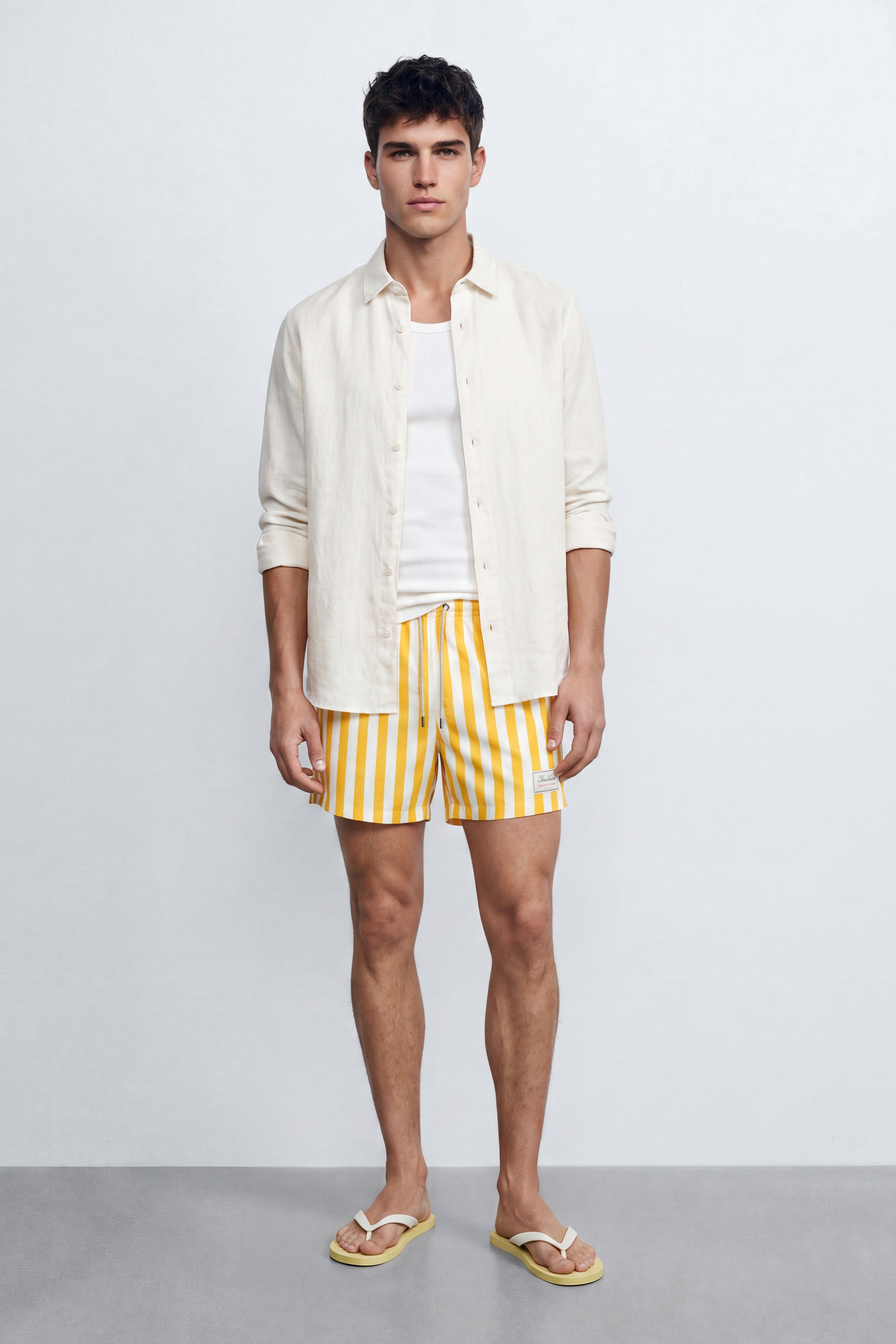 Striped Swim Shorts