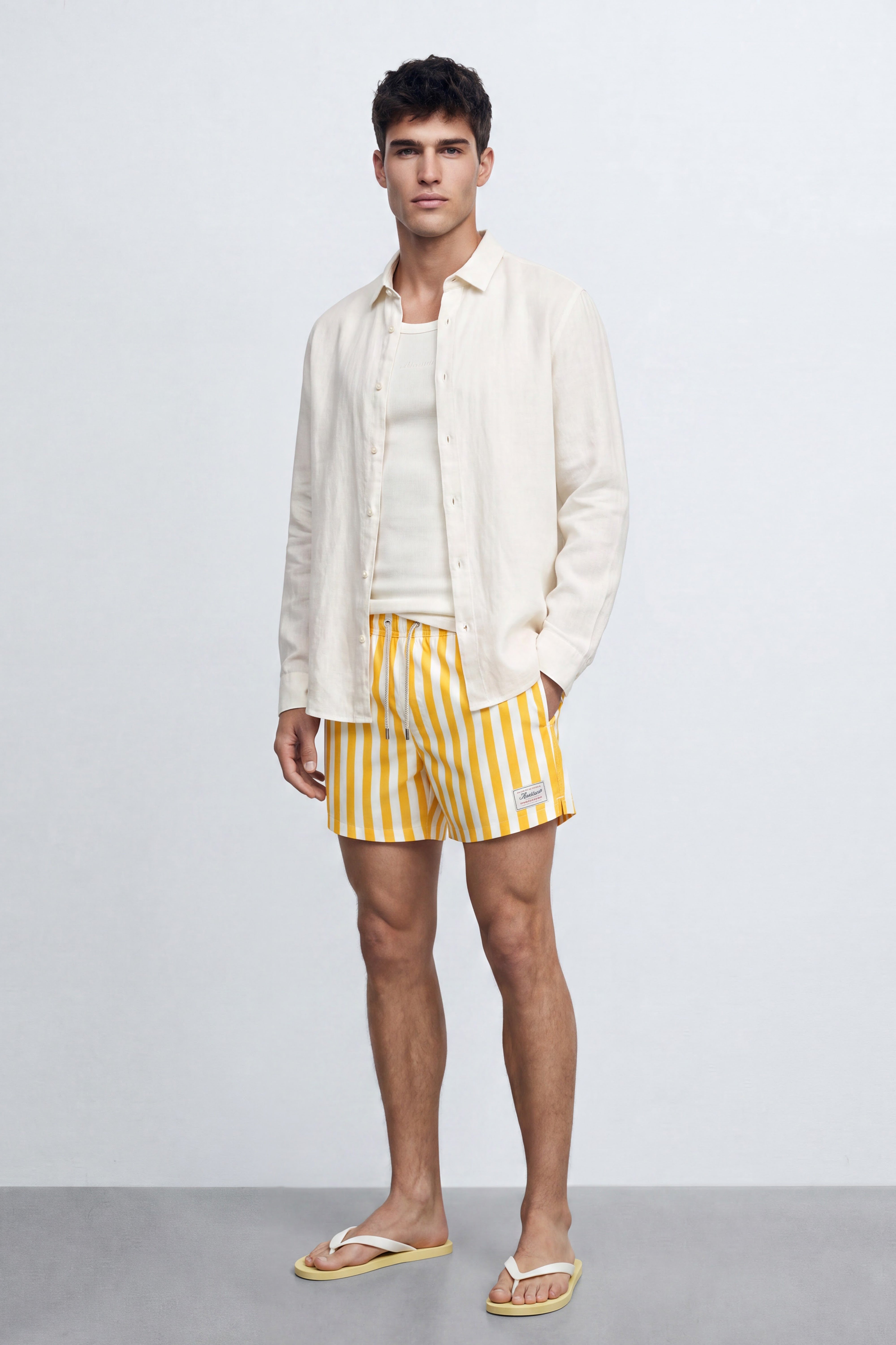 Striped Swim Shorts