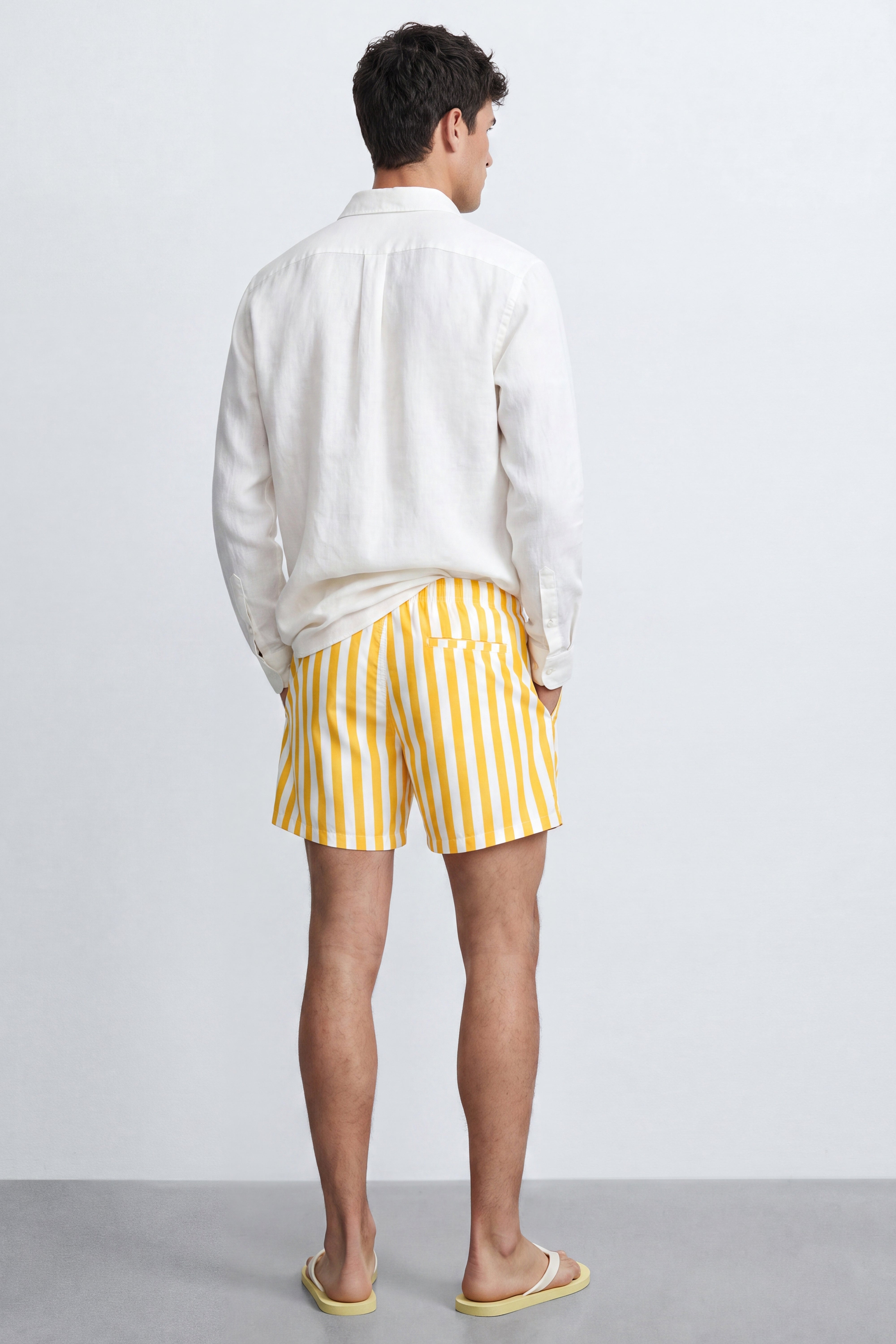 Striped Swim Shorts