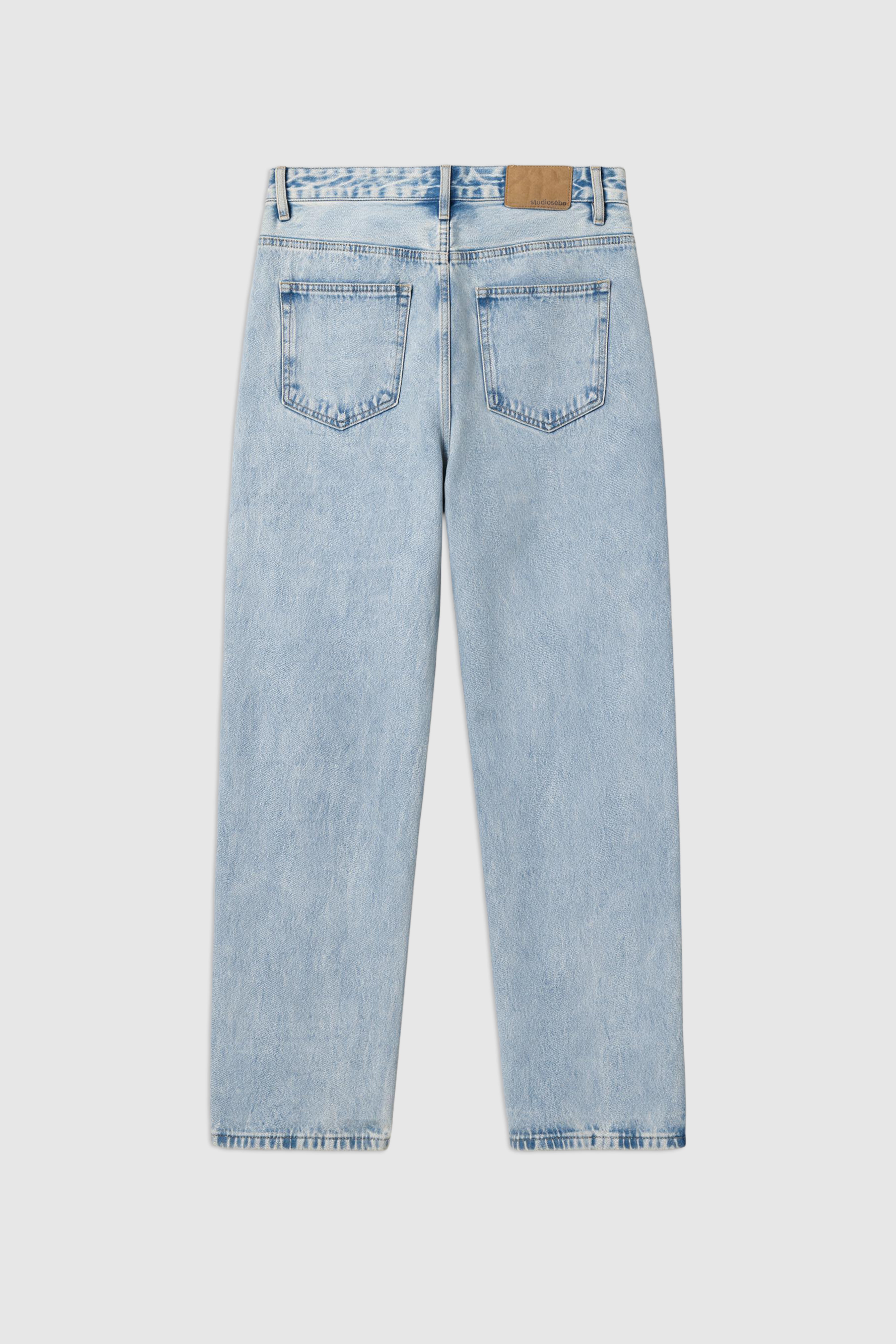 Relaxed Fit Cotton Jeans