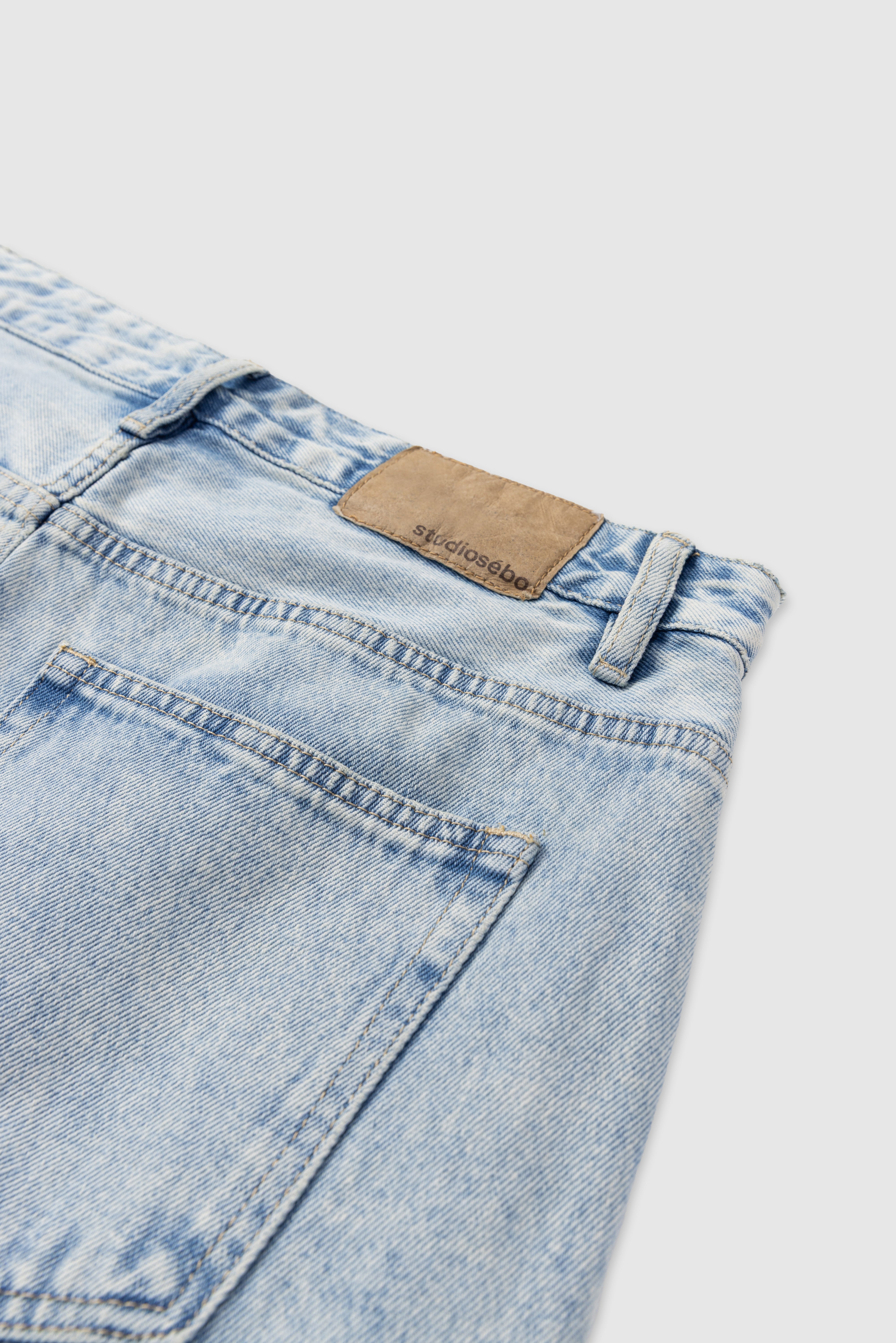 Relaxed Fit Cotton Jeans