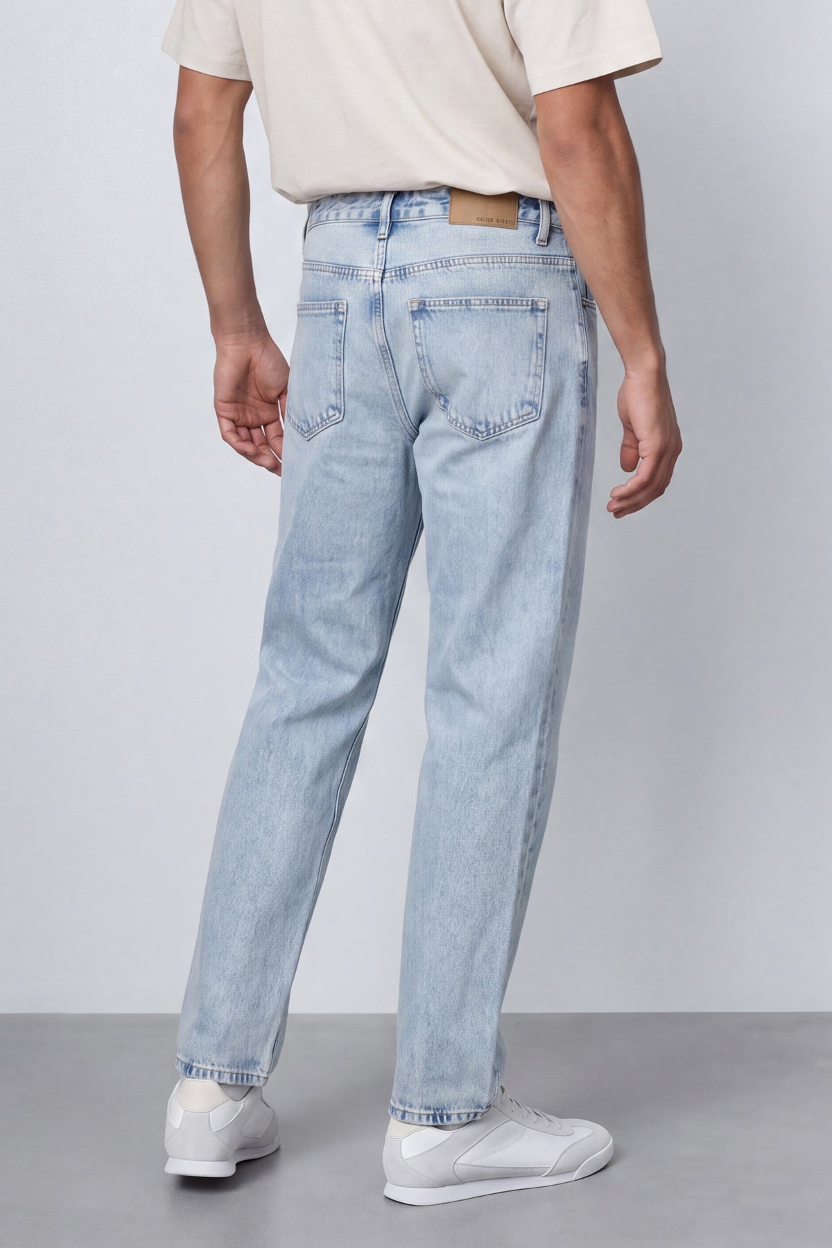 Relaxed Fit Cotton Jeans