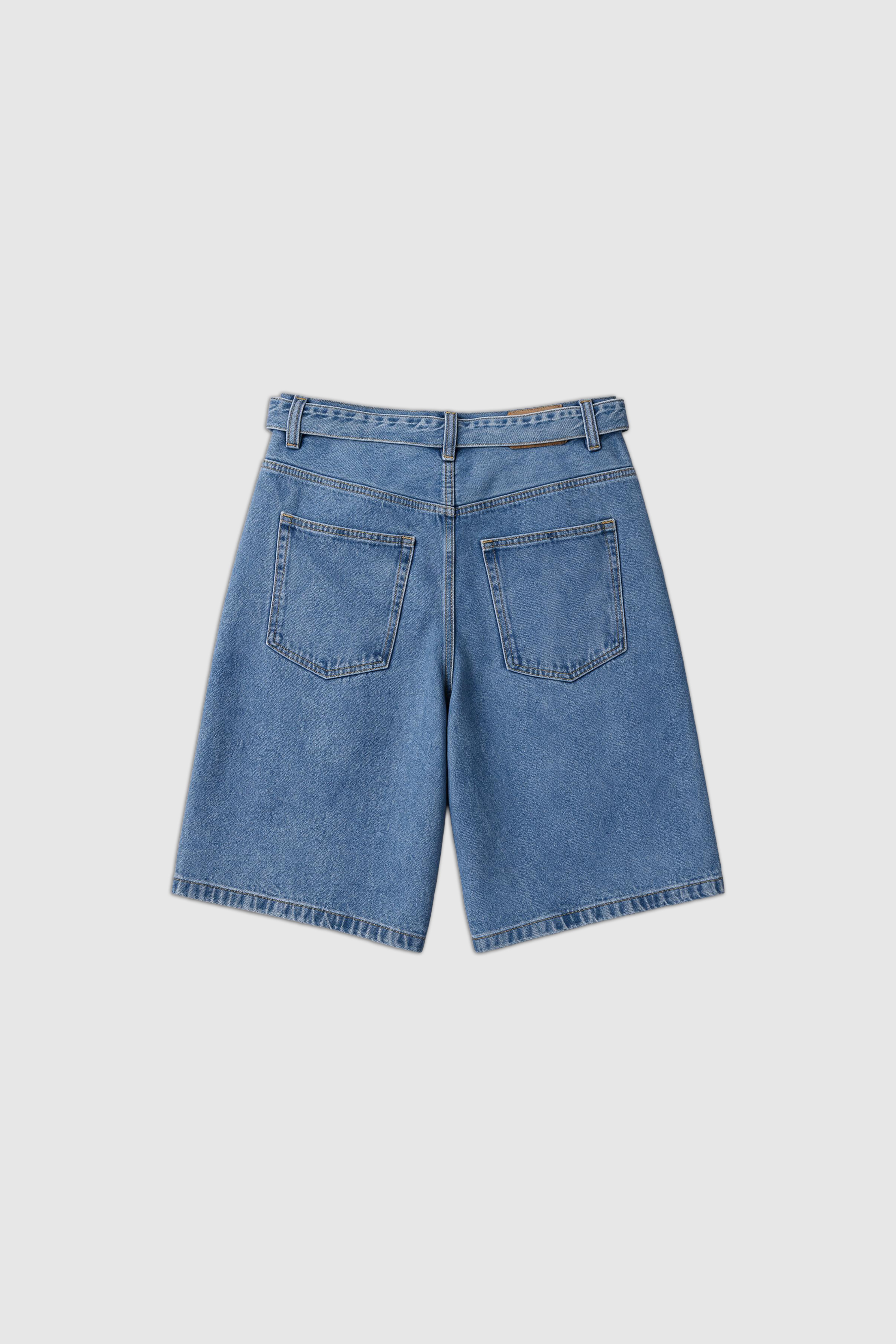 Skater Denim Bermuda Shorts
