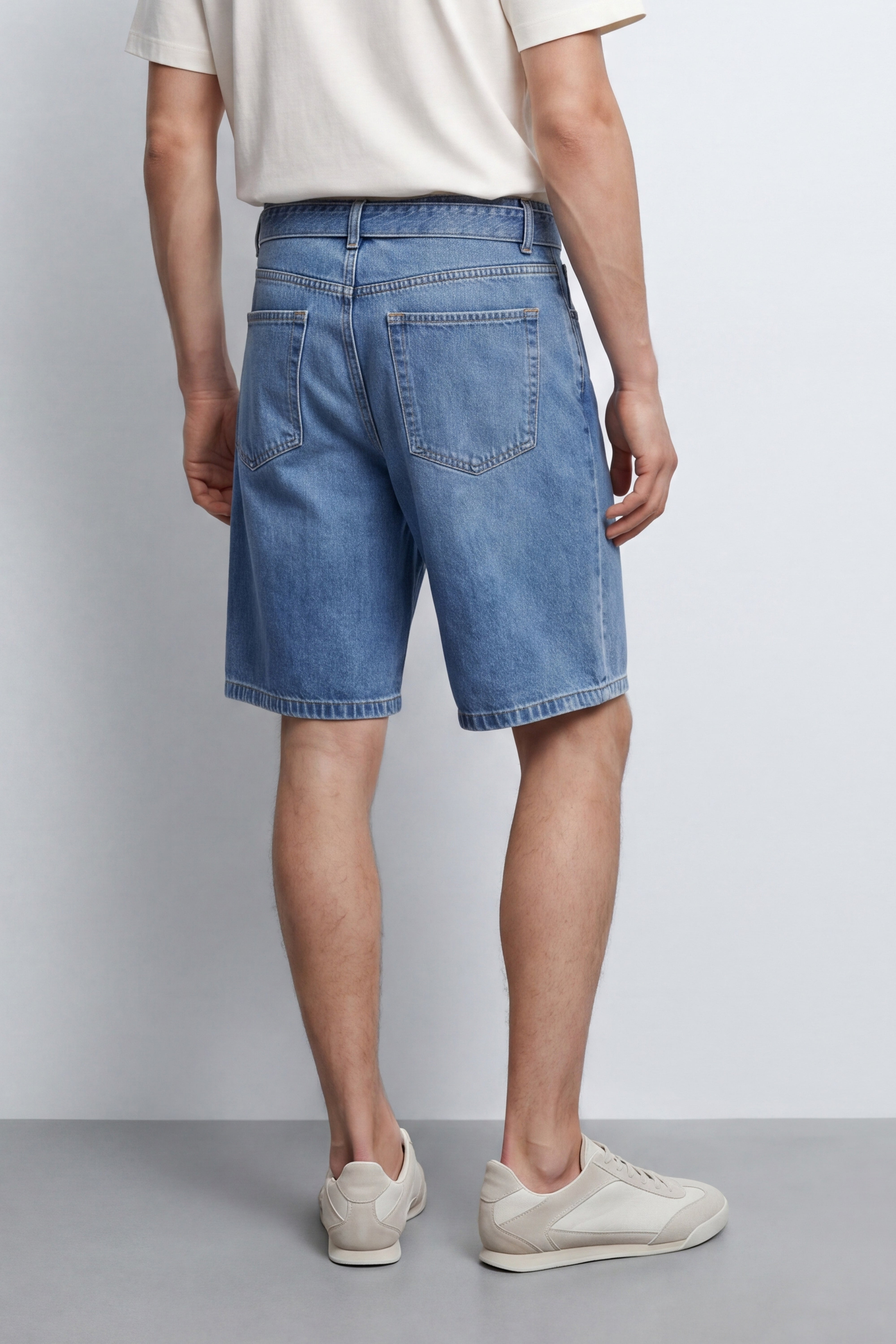 Skater Denim Bermuda Shorts
