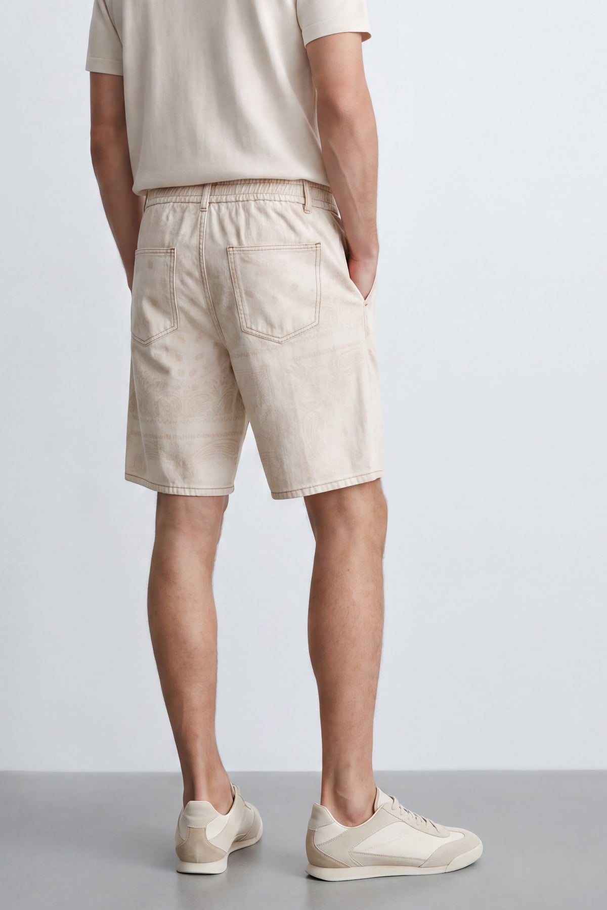 Cotton-Linen Bermudas