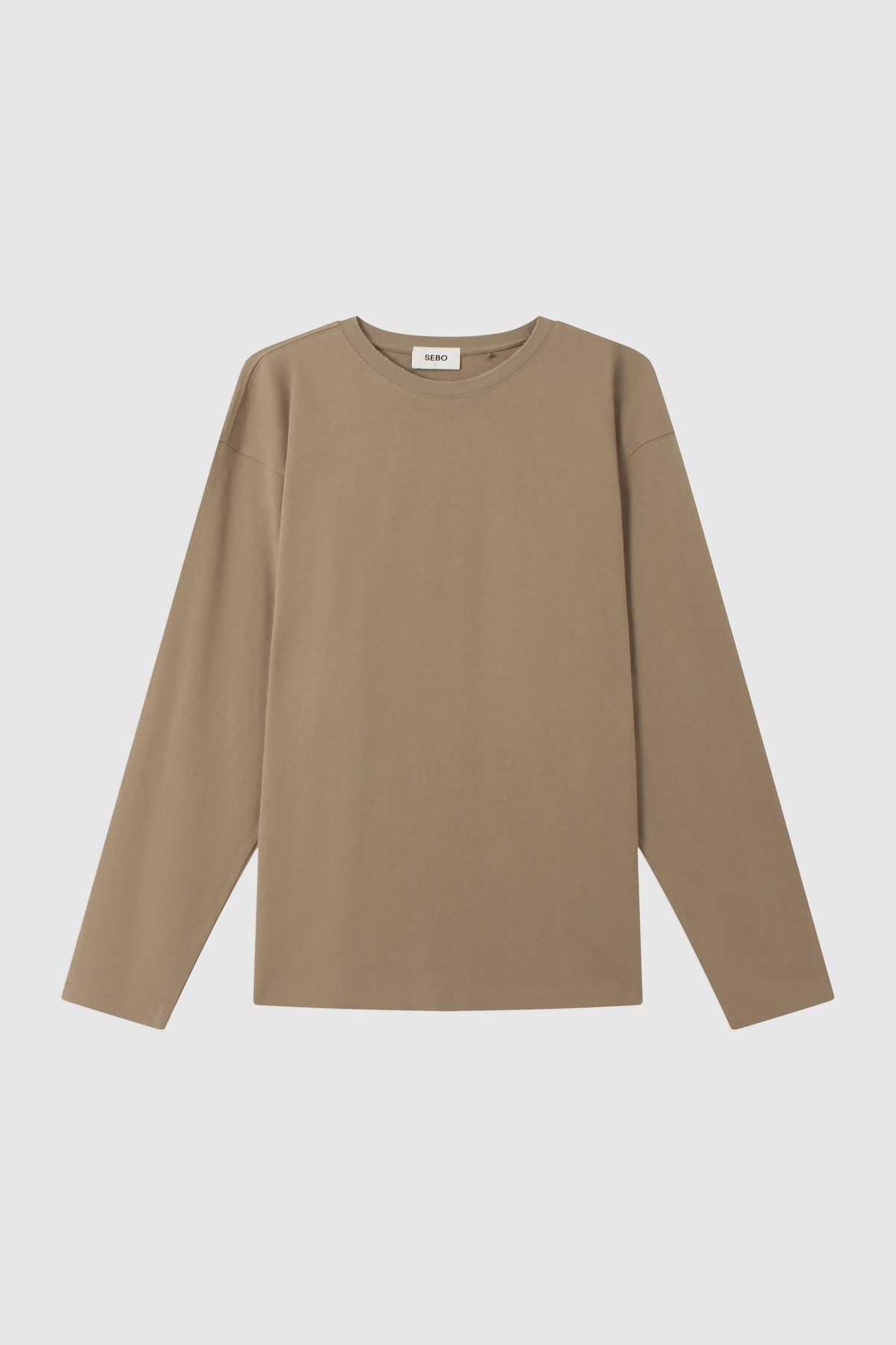 Oversized Basic Long Sleeve Tee