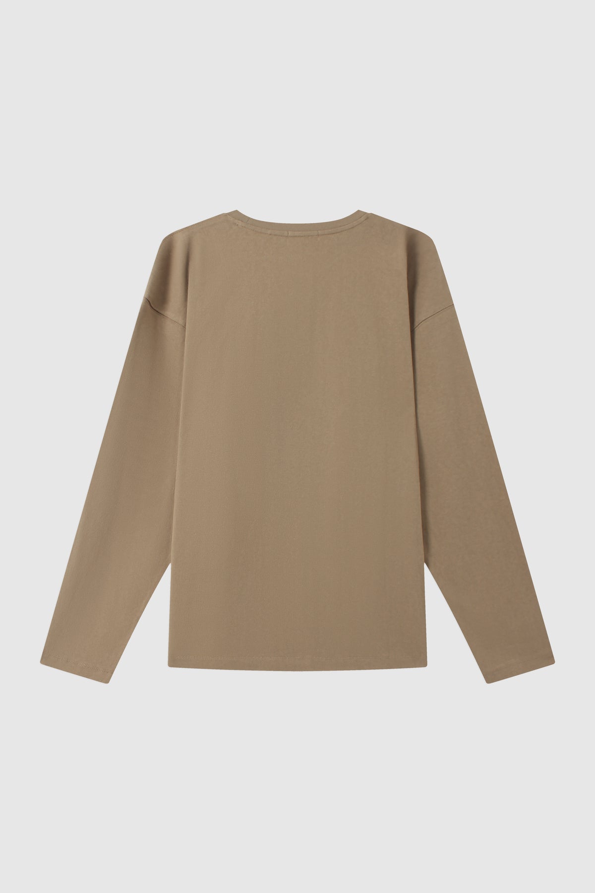 Oversized Basic Long Sleeve Tee