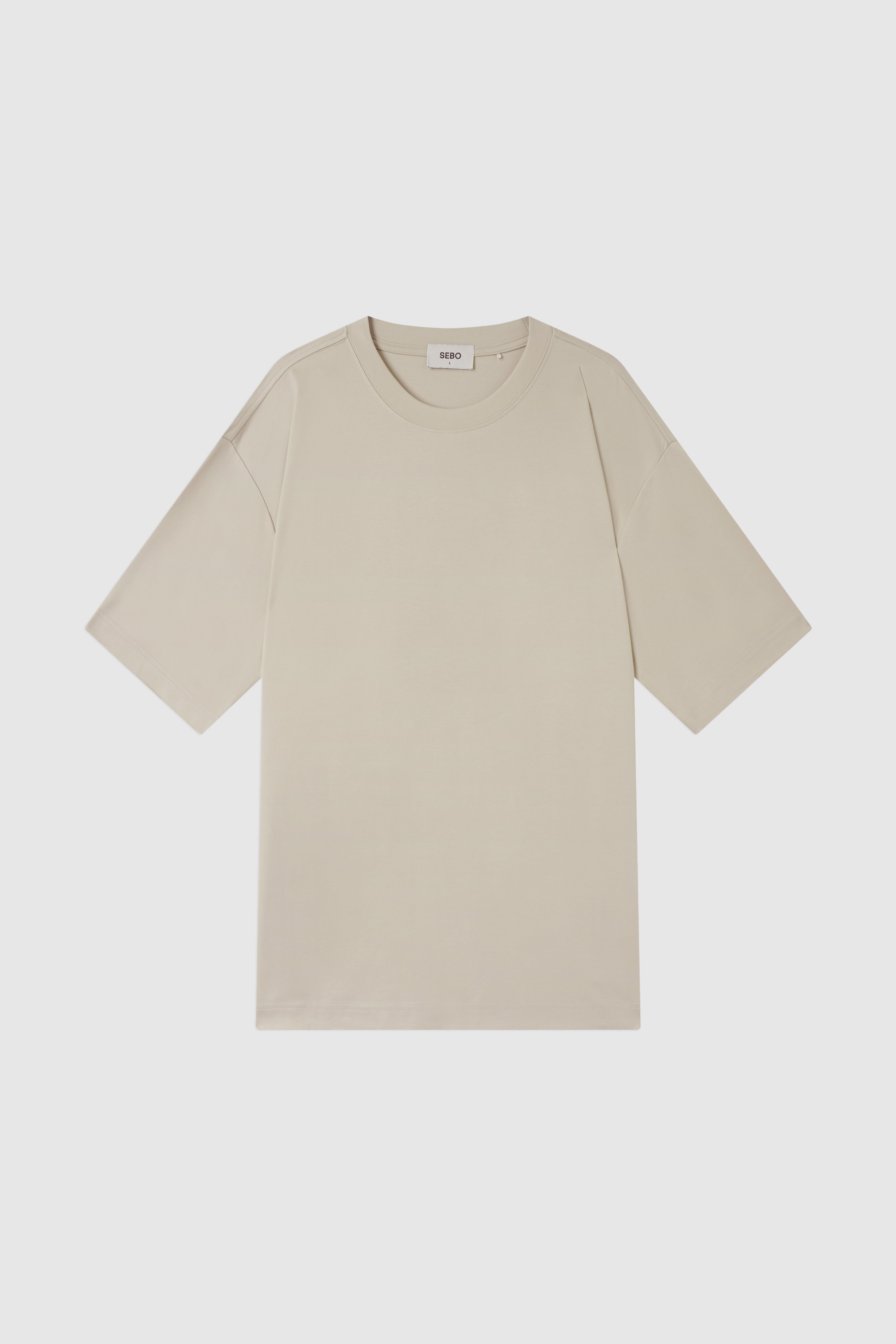 Oversized Mercerized Basic Tee