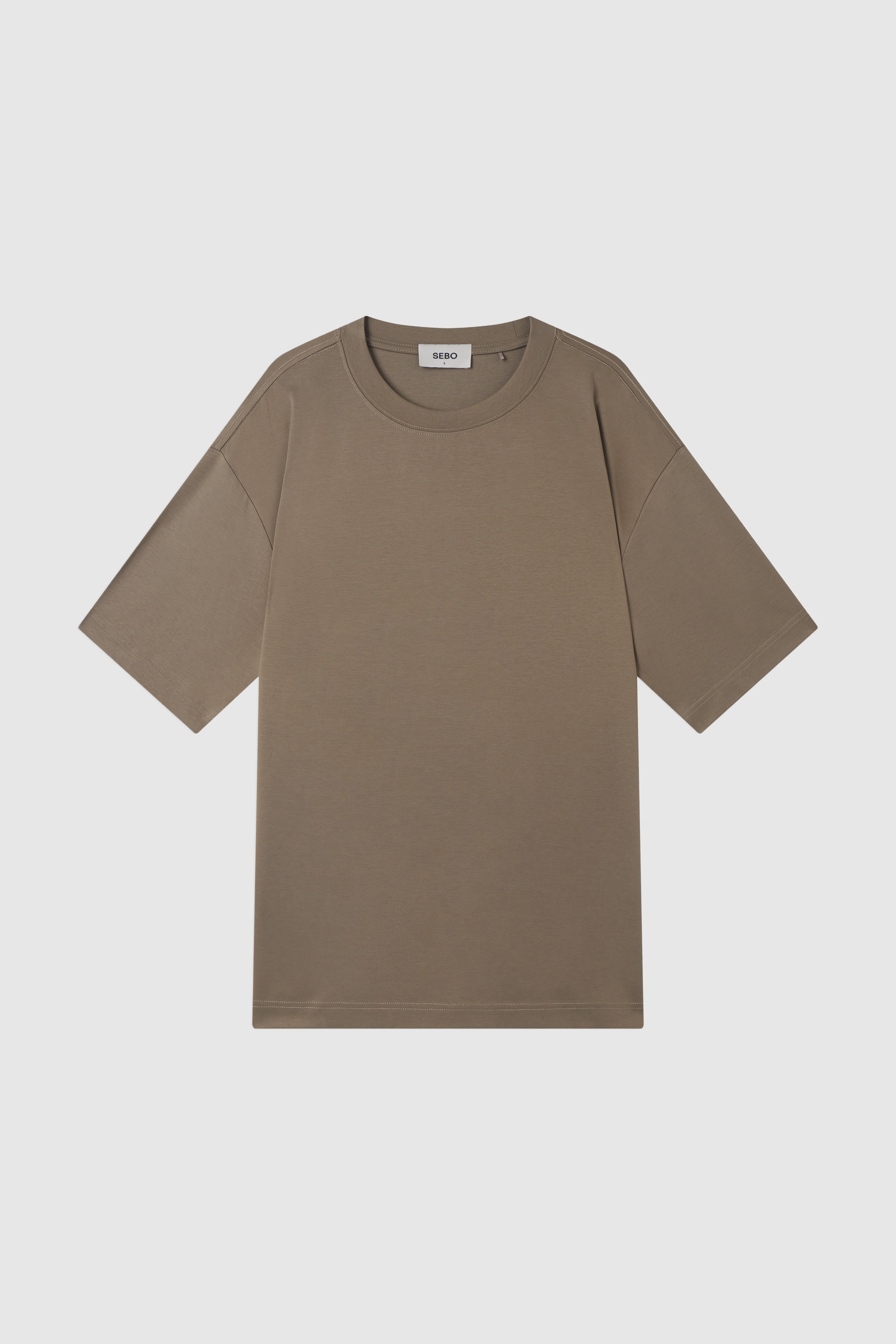 Oversized Mercerized Basic Tee