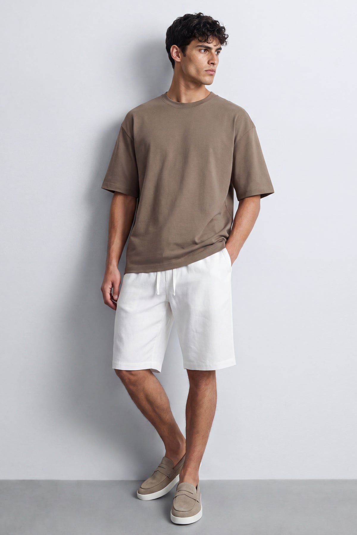 Oversized Mercerized Basic Tee