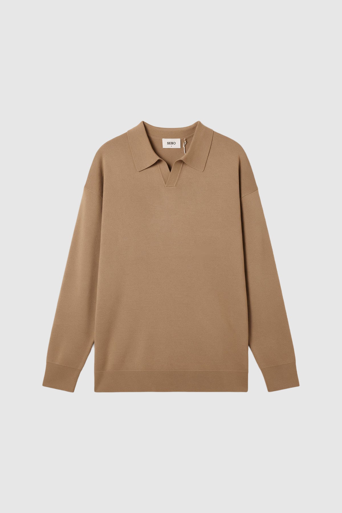 Mid-Fit Knit Polo Shirt
