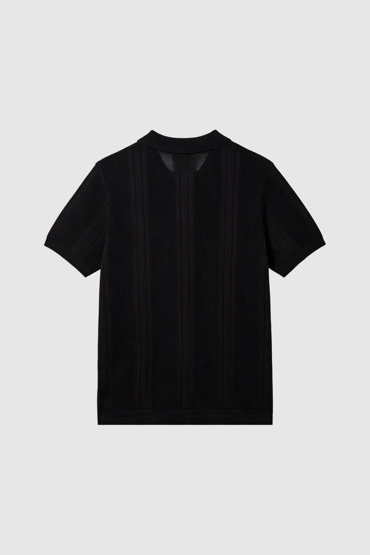 Slim Fit  Knitted Polo Shirt