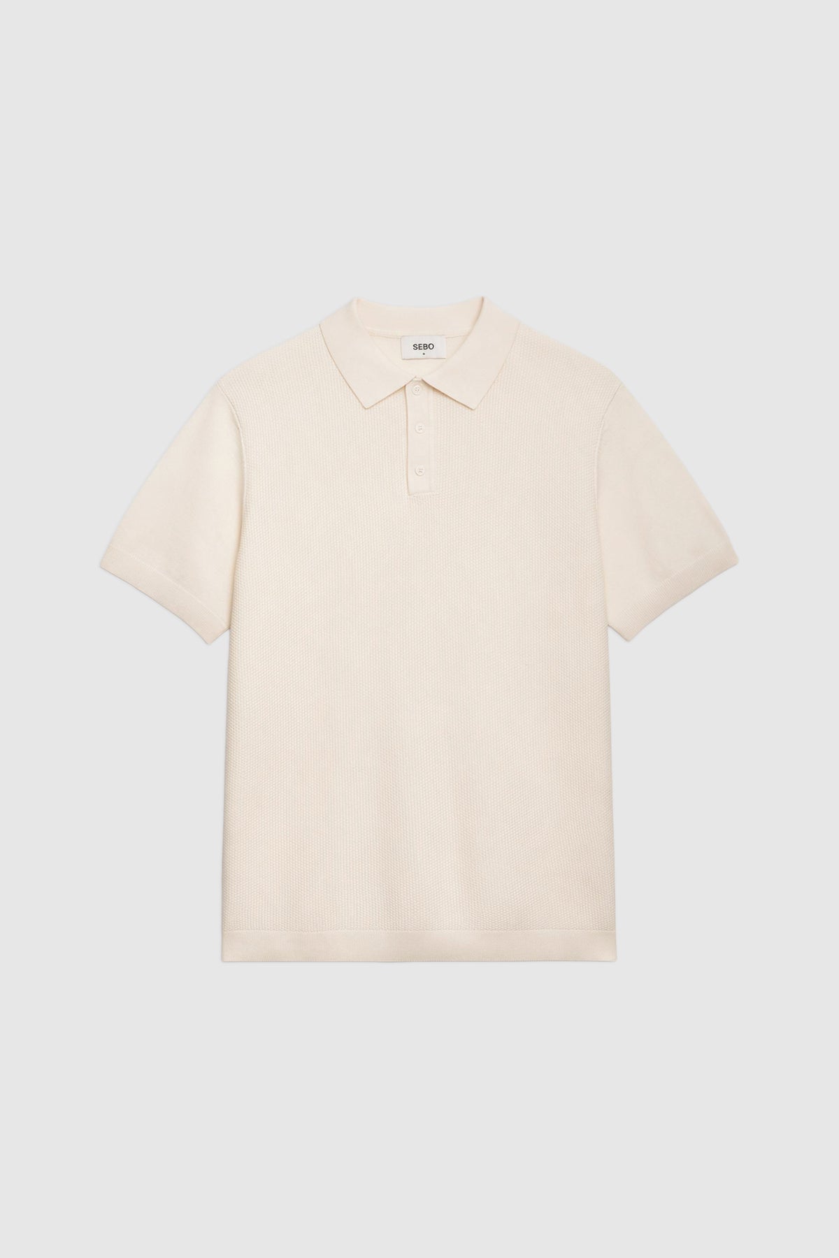 Slim Fit  Knitted Polo Shirt