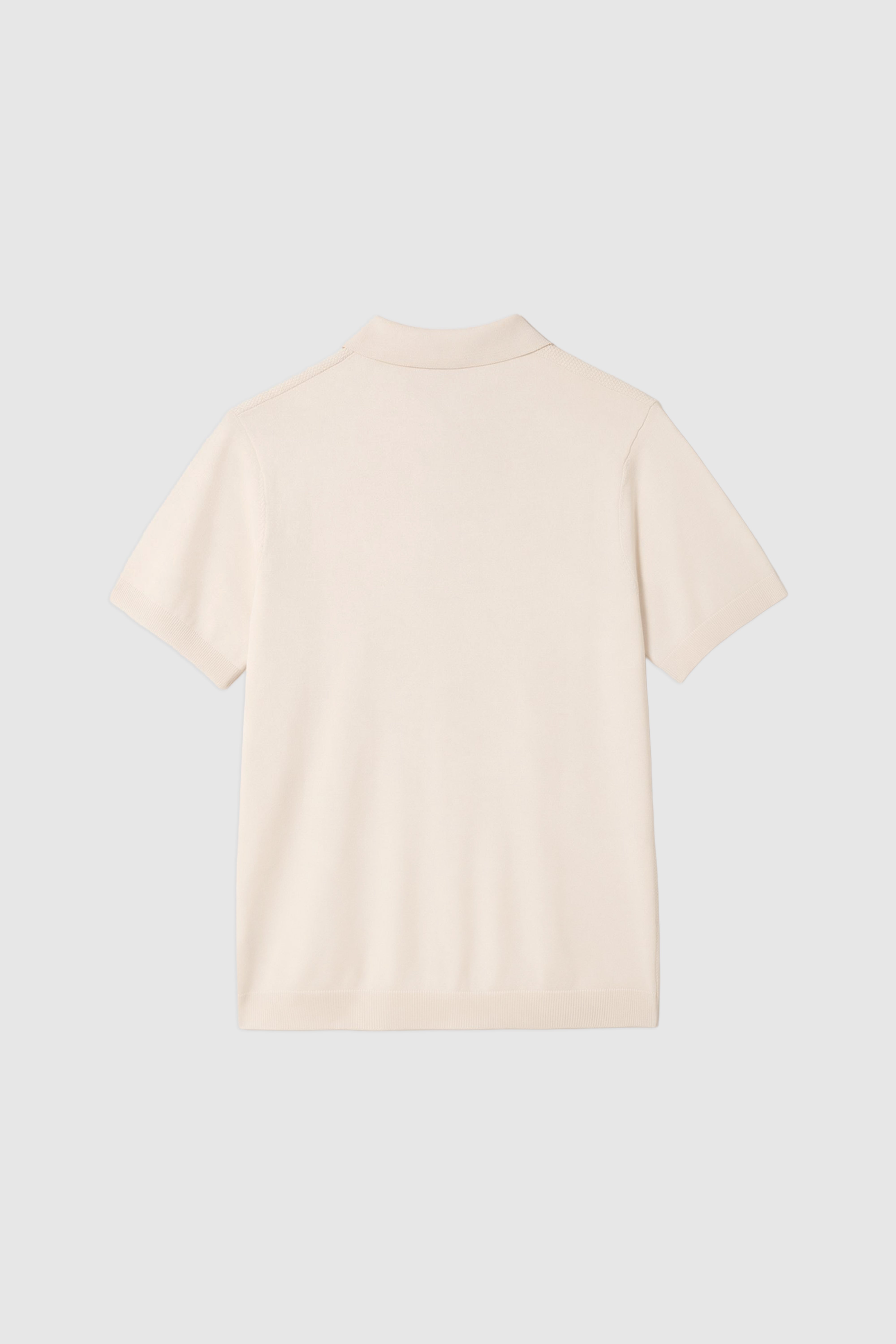 Slim Fit  Knitted Polo Shirt