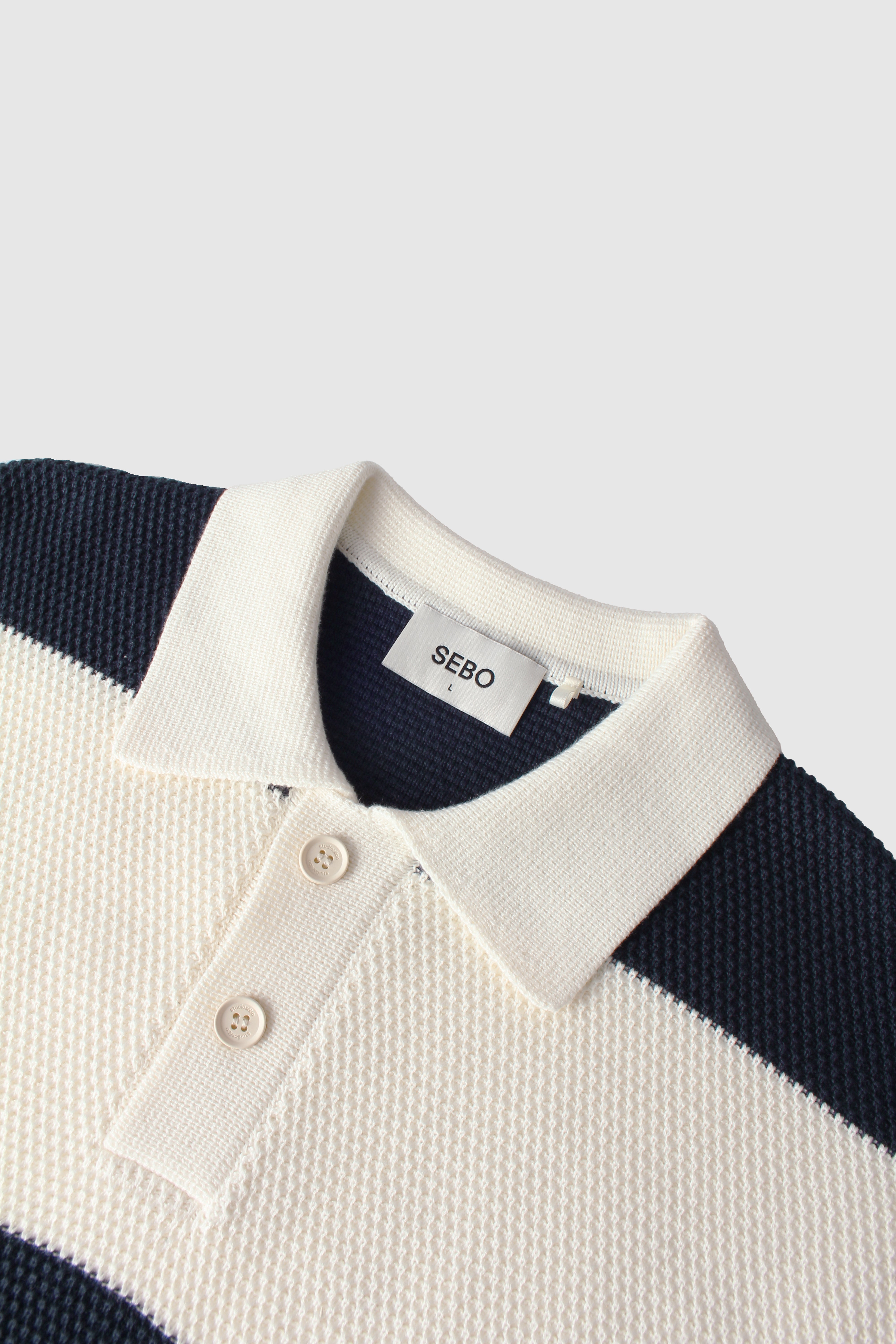 Boxy Oversized Knit Polo