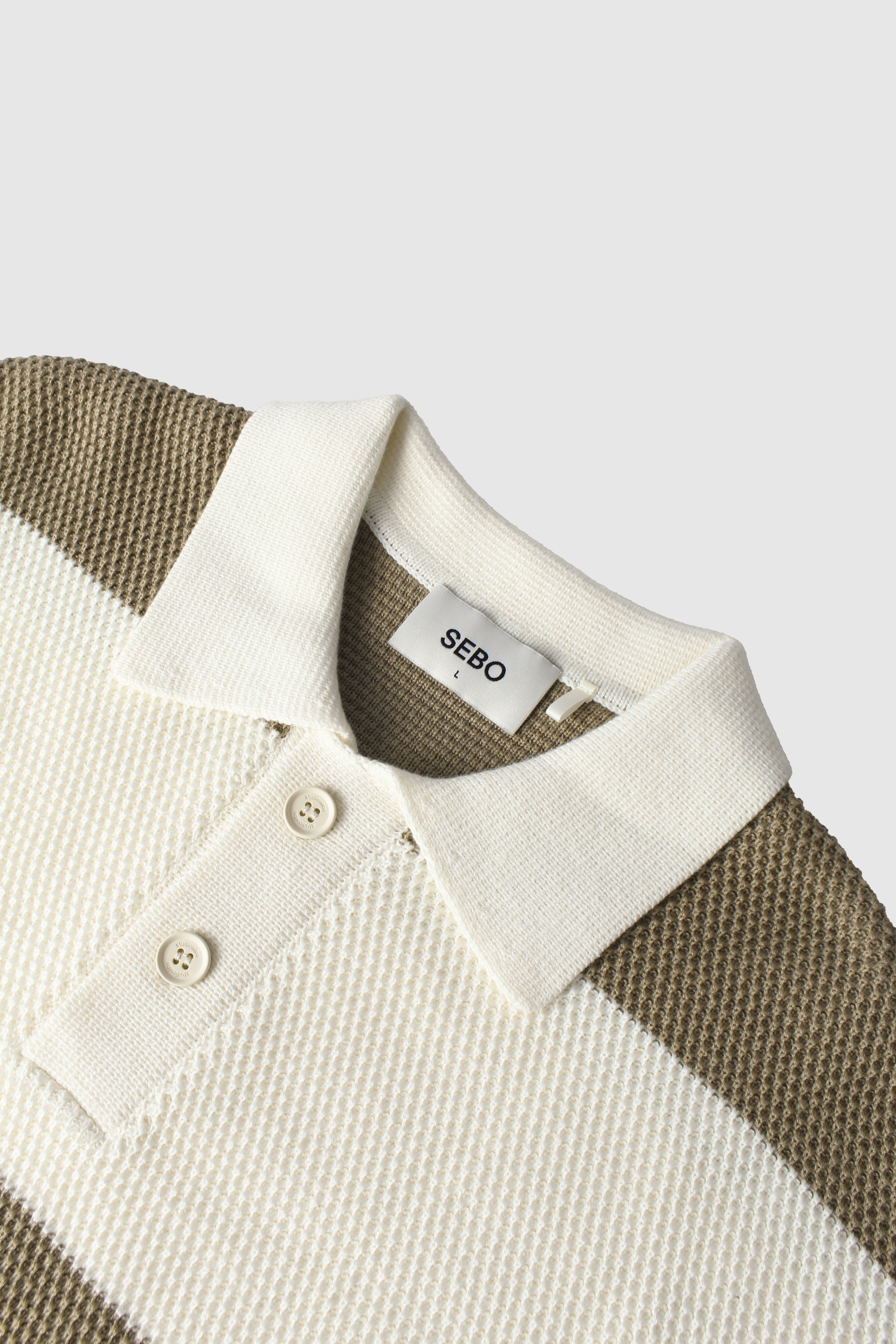 Boxy Oversized Knit Polo