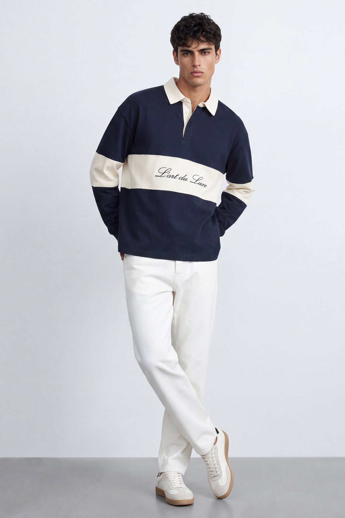 Sweatshirt Polo Shirt