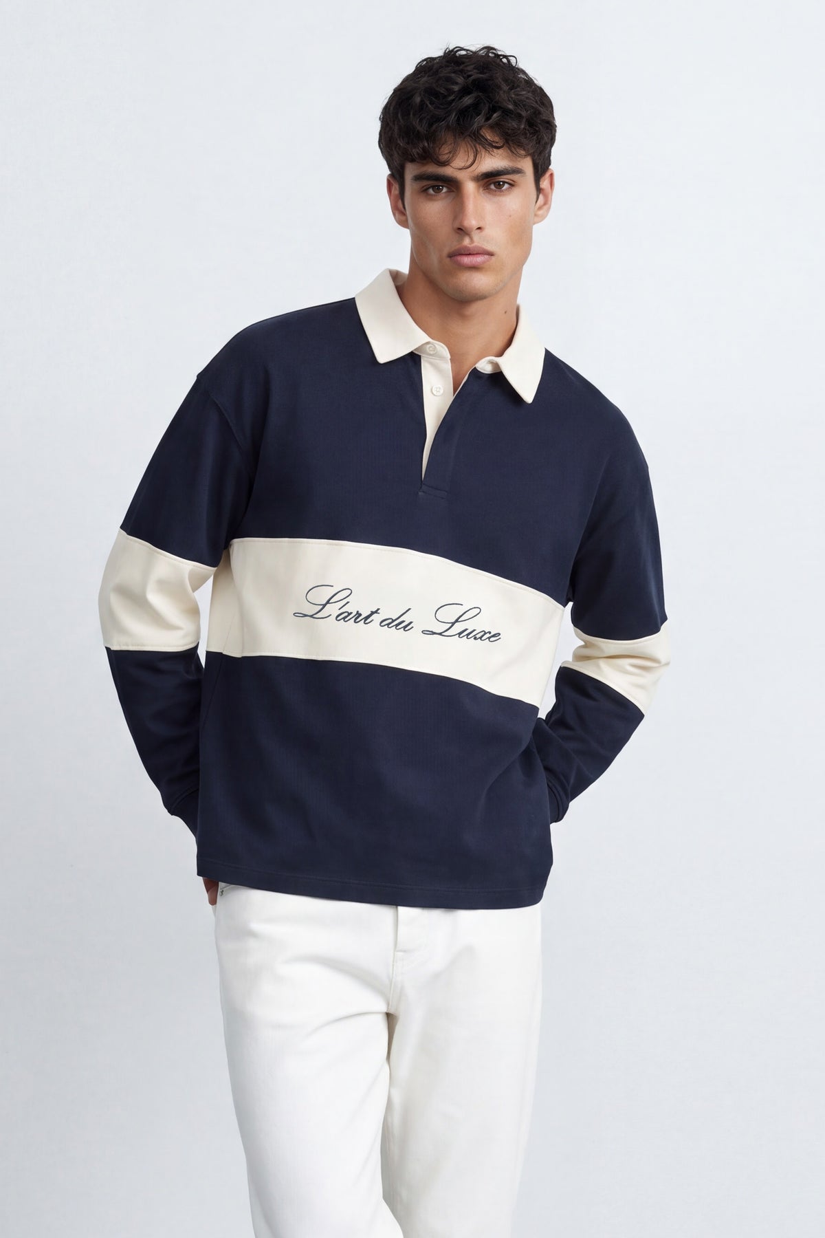 Sweatshirt Polo Shirt