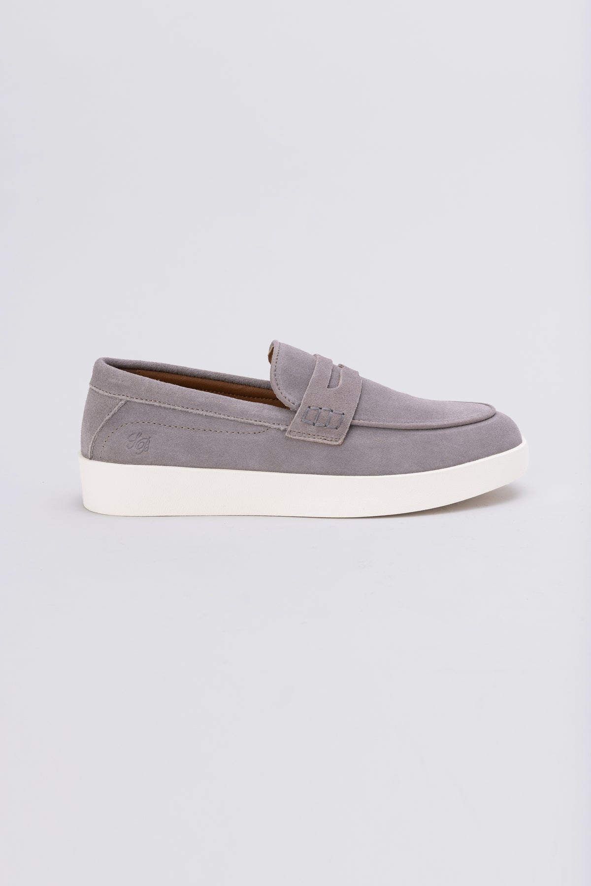 Suede Platform Loafers