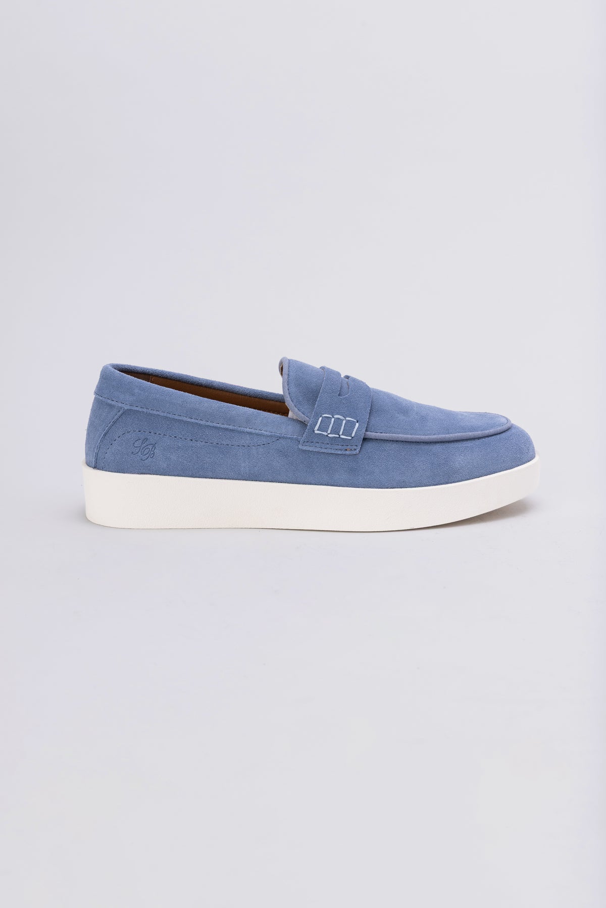 Suede Platform Loafers