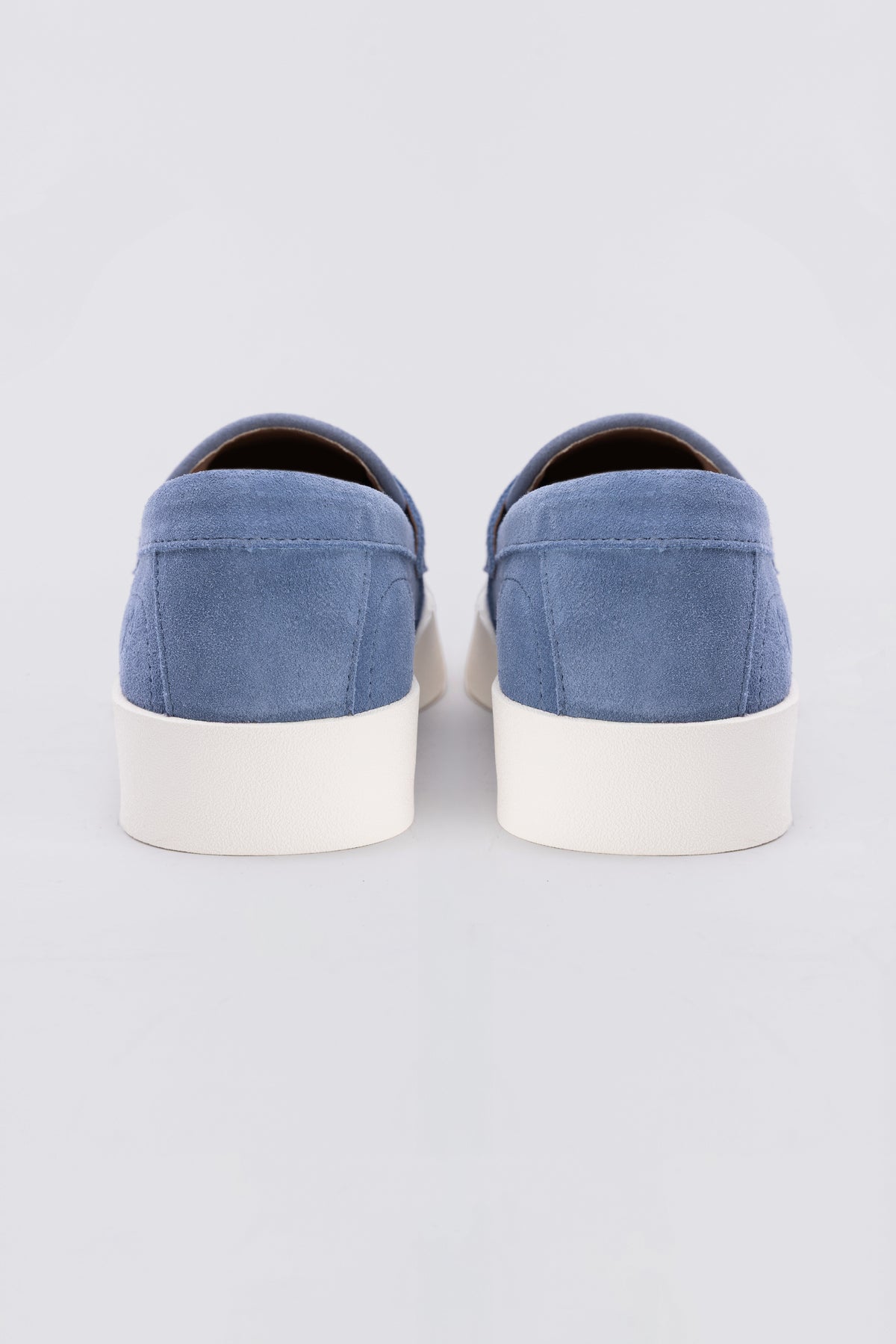 Suede Platform Loafers