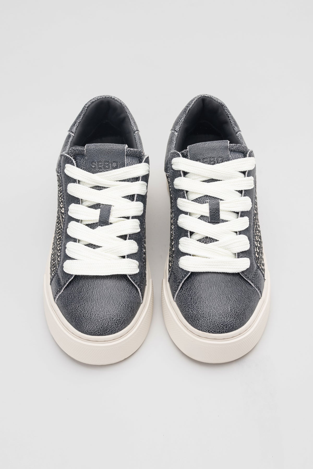 Textured Panel Sneakers
