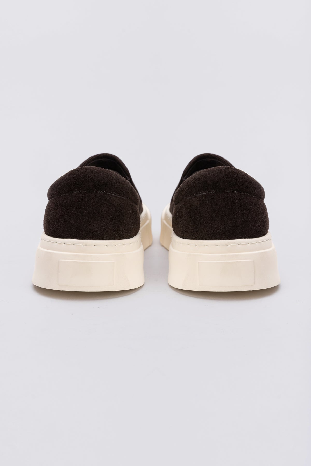 Chunky Suede Slip-On Sneakers