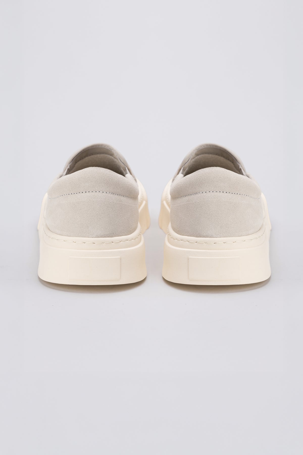 Chunky Suede Slip-On Sneakers