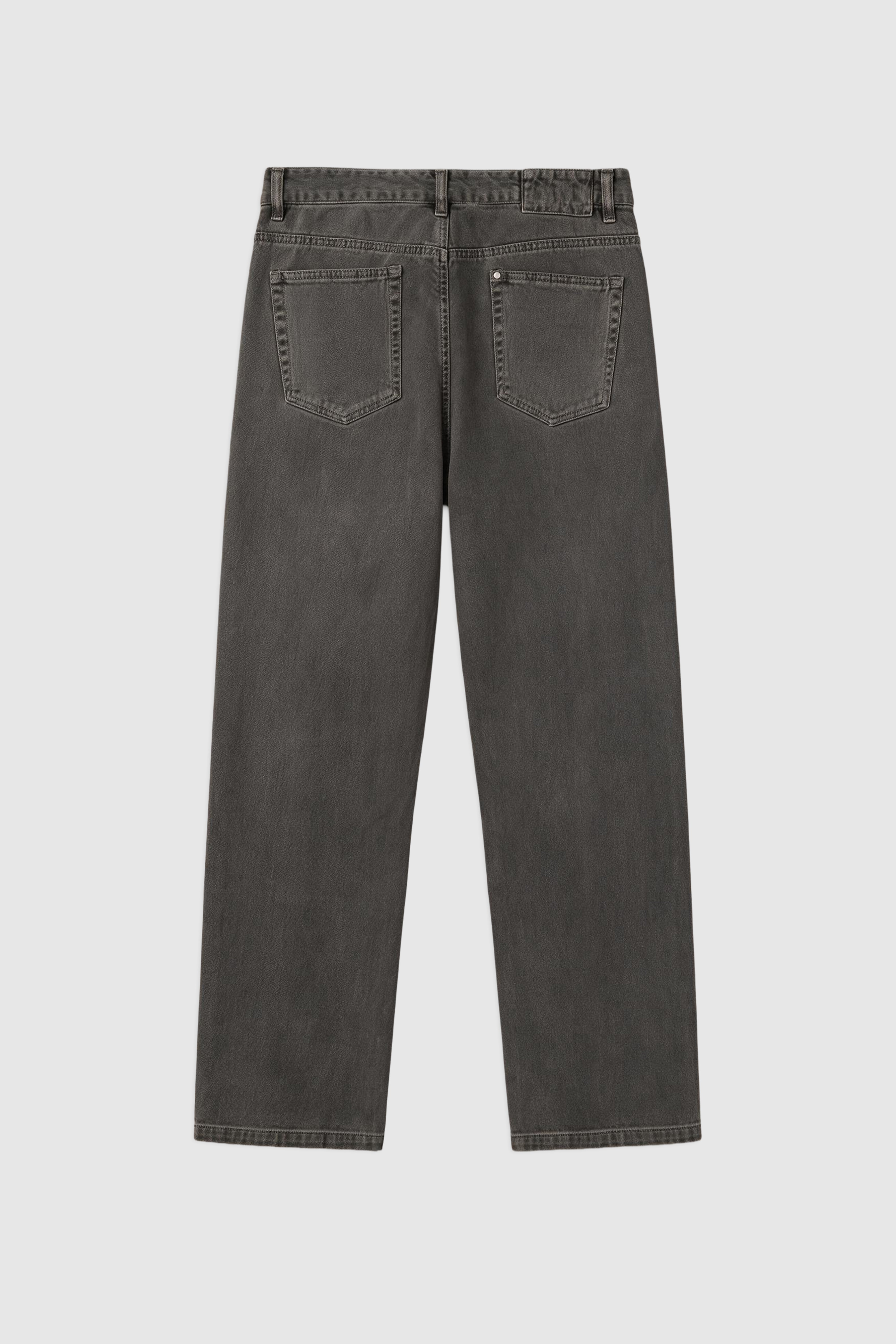 Straight Fit Cotton Pants
