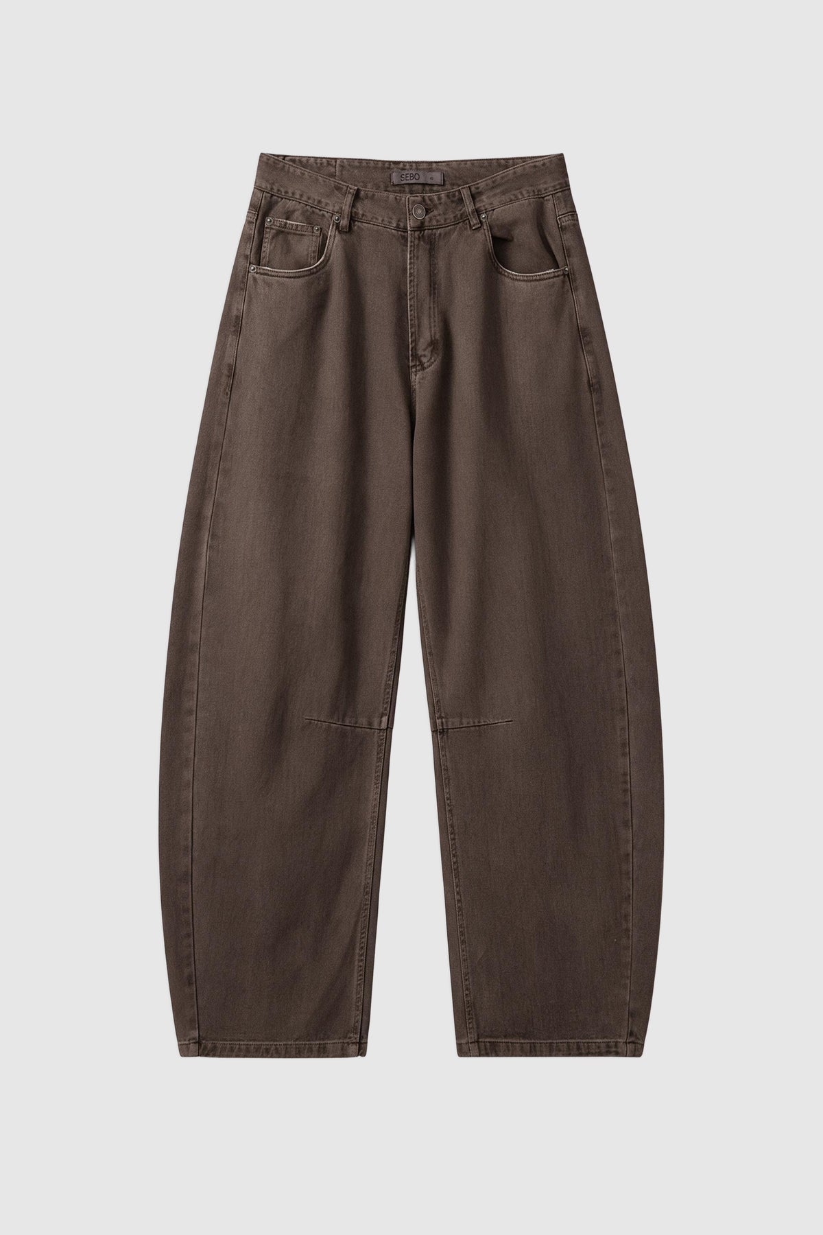 Drill Baggy Fit Trousers