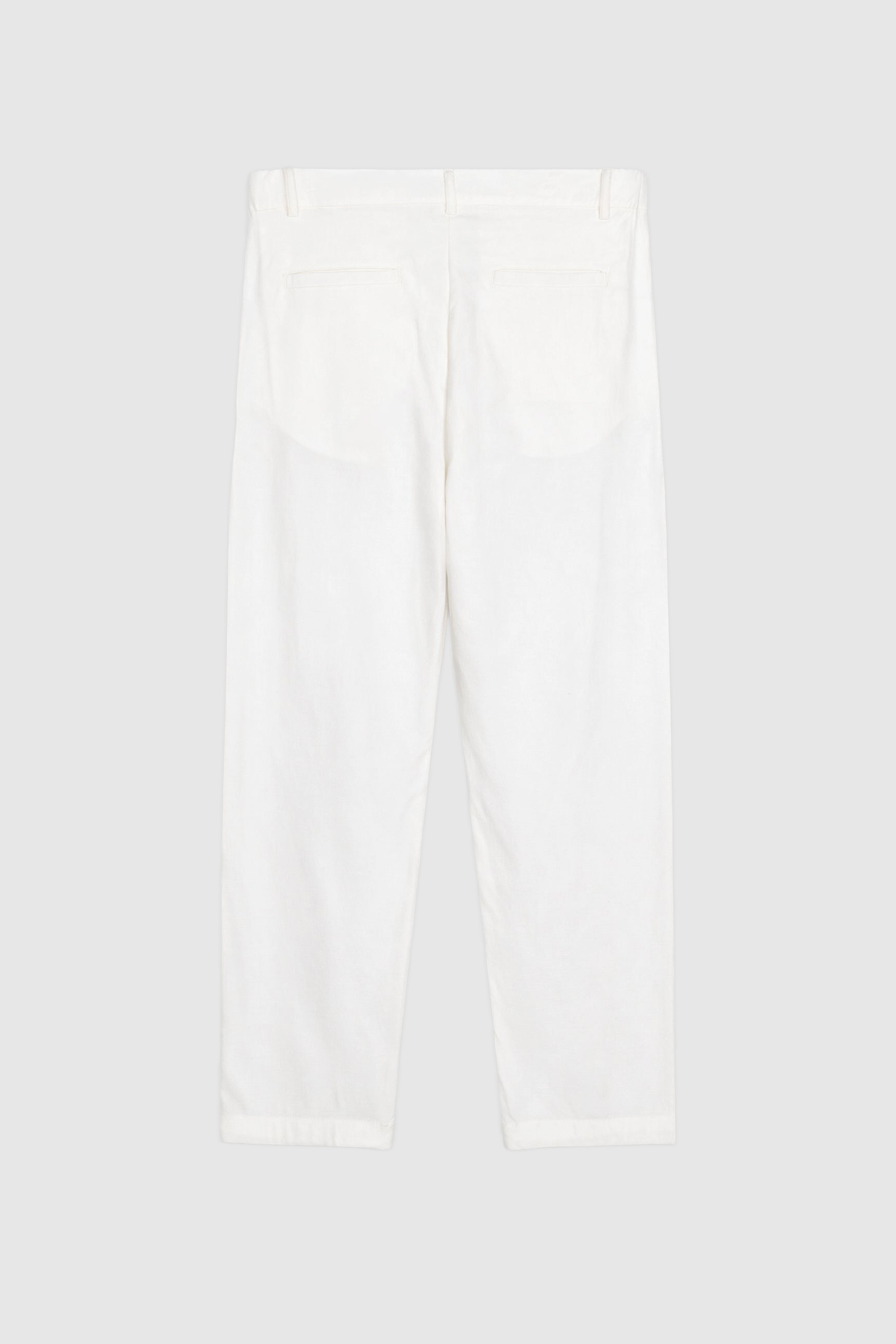 Relaxed Fit Linen-Blend Pants