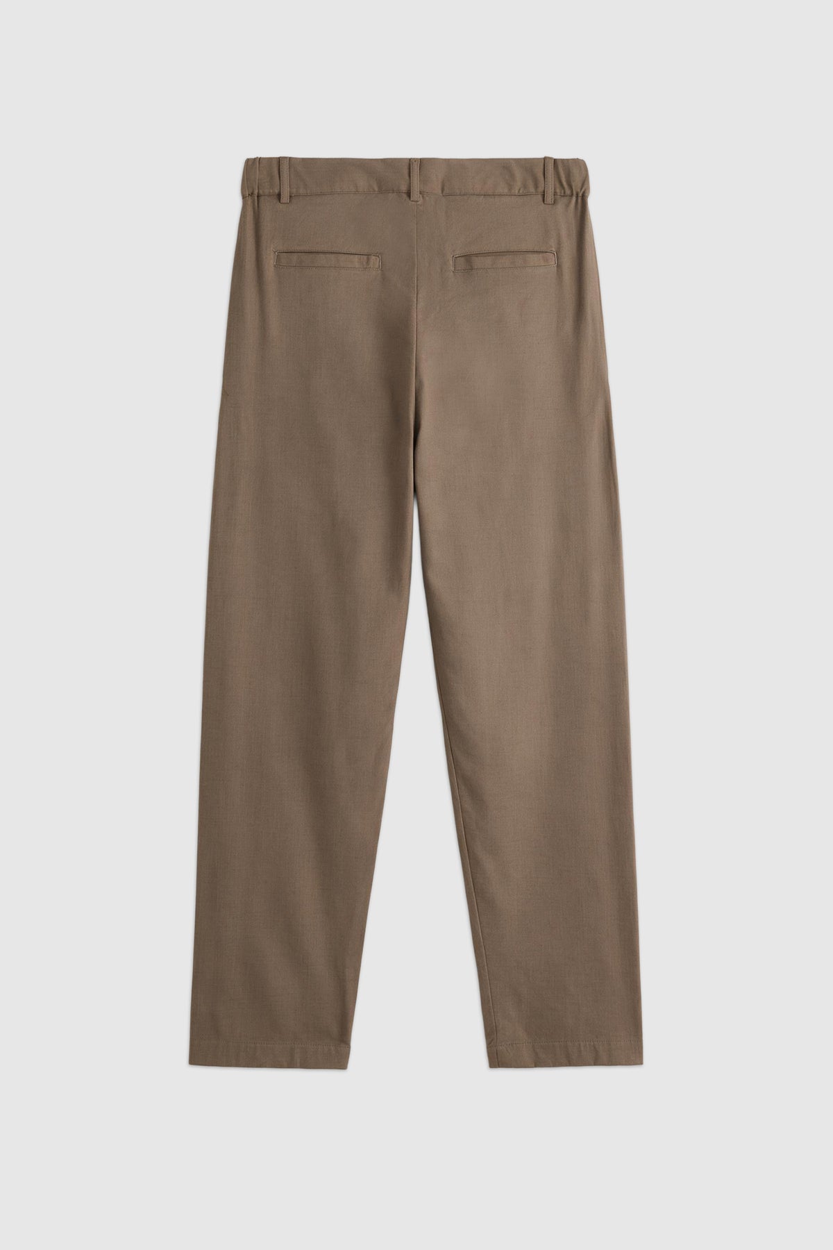 Relaxed Fit Linen-Blend Pants